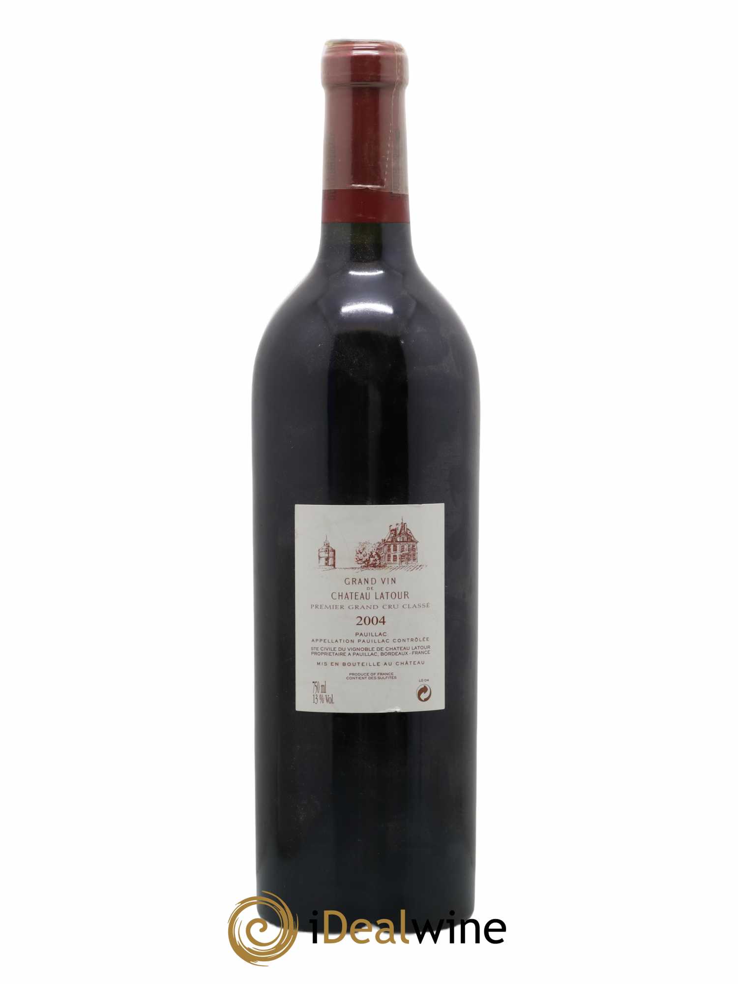 Château Latour 1er Grand Cru Classé 2004 - Lot de 1 bouteille - 1