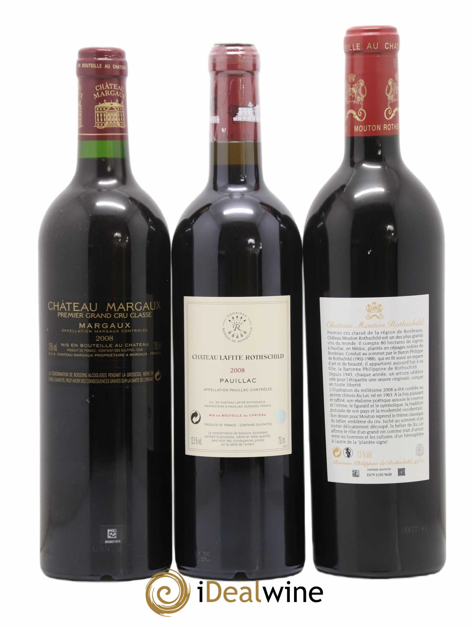 Caisse Duclot 2008 - Lot de 9 bouteilles - 2