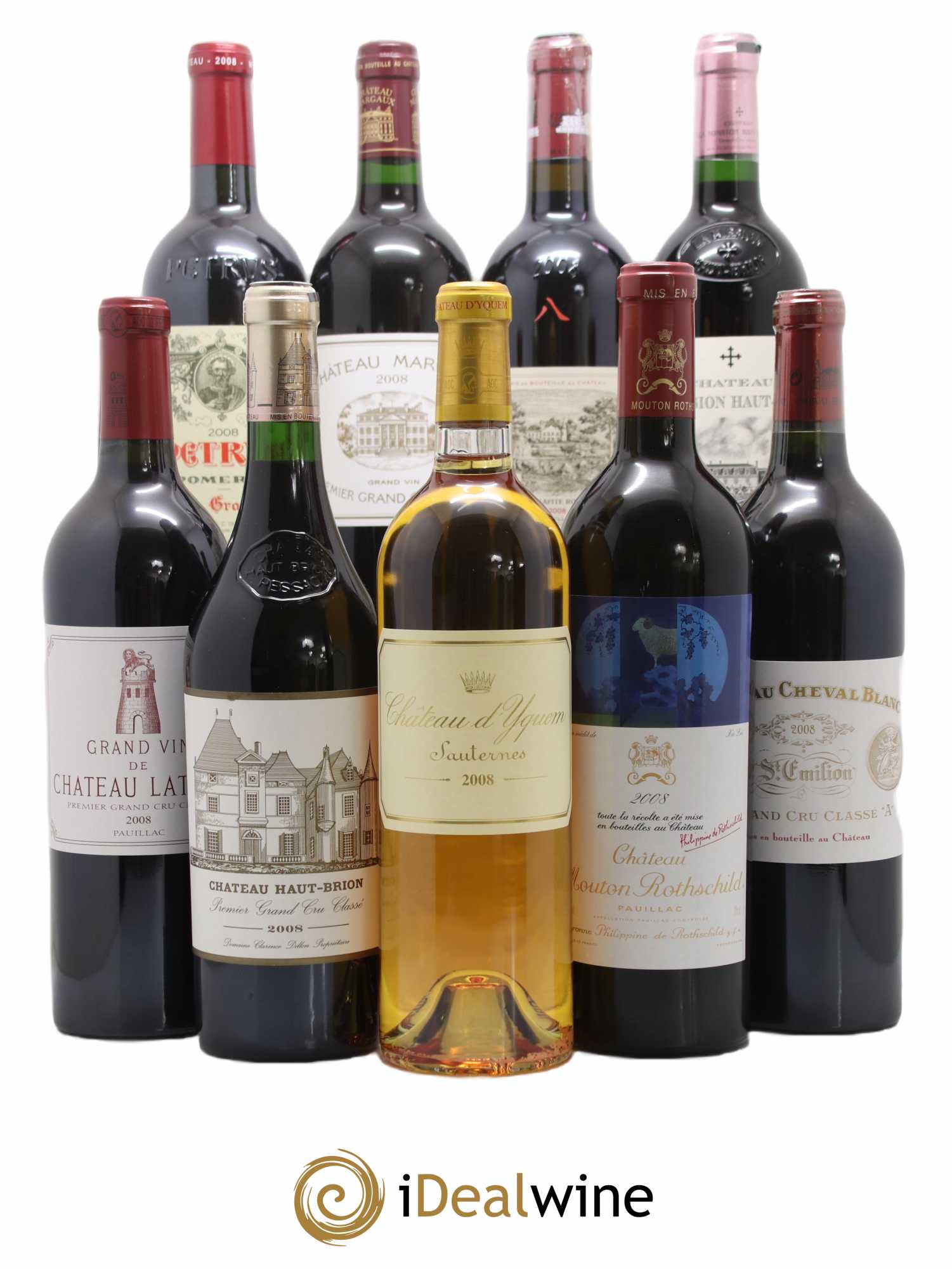 Caisse Duclot 2008 - Lot de 9 bouteilles - 0