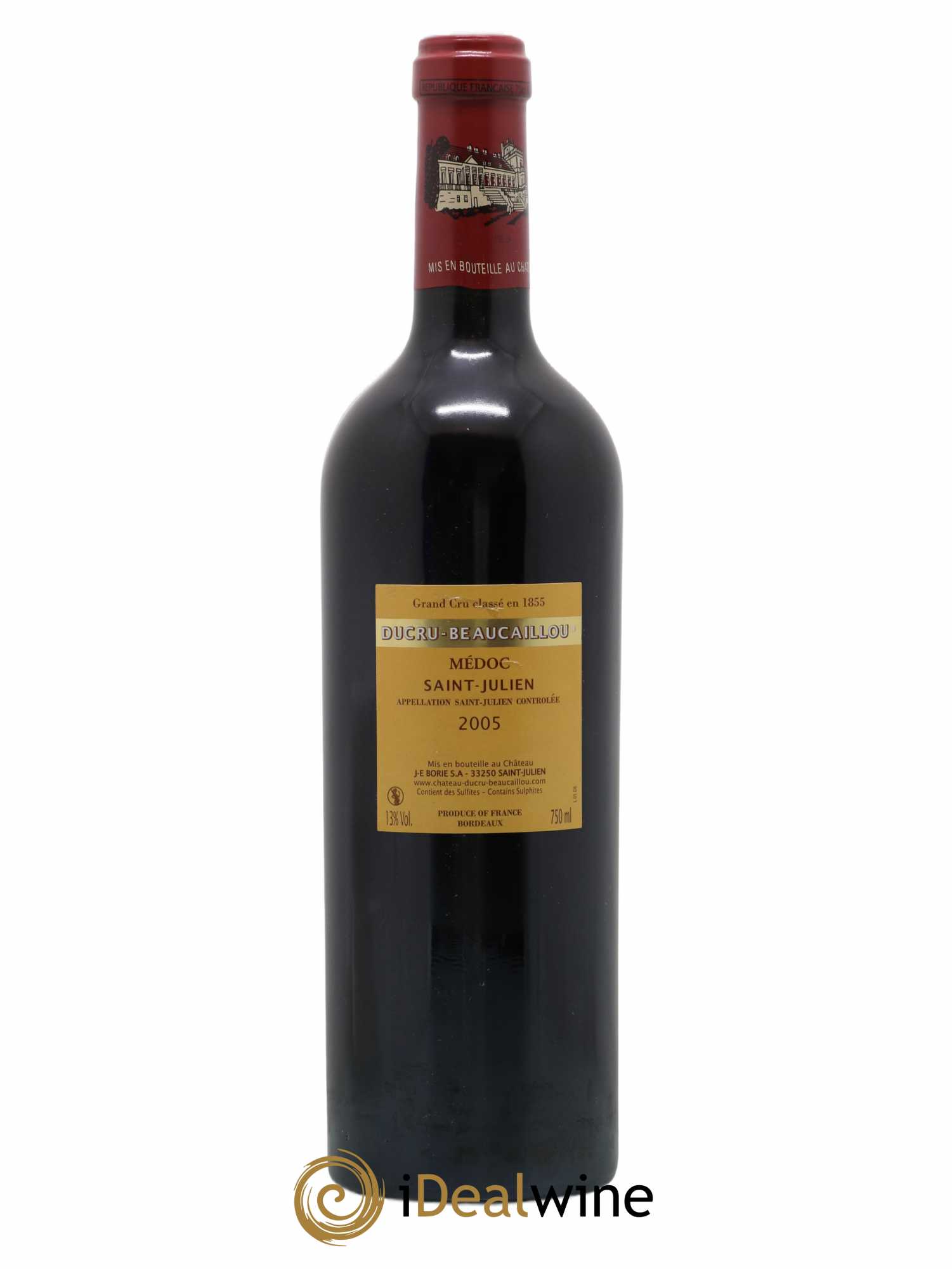 Château Ducru Beaucaillou 2ème Grand Cru Classé 2005 - Lot de 1 bouteille - 1