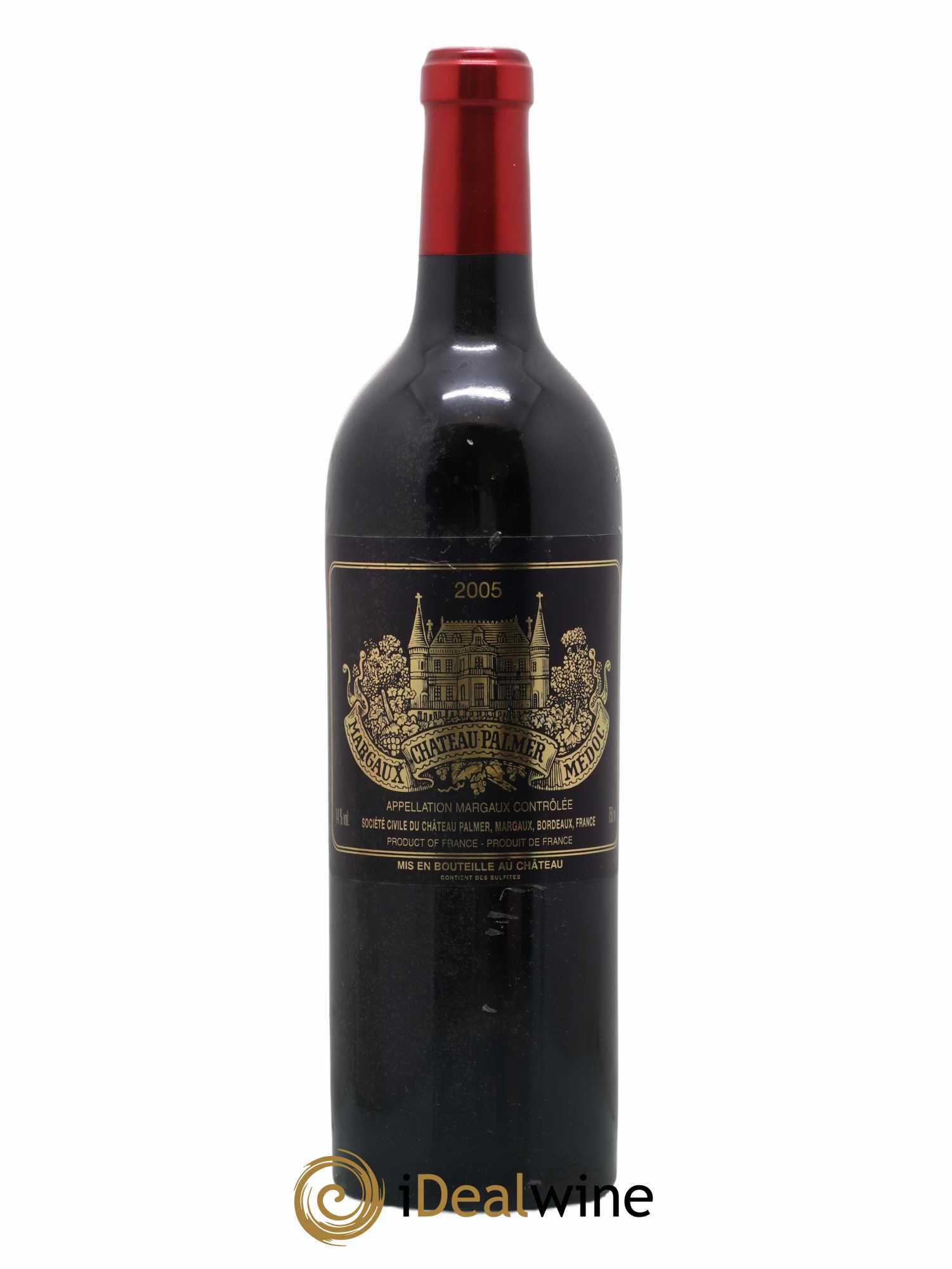 Château Palmer 3ème Grand Cru Classé 2005 - Lot de 1 bouteille - 0