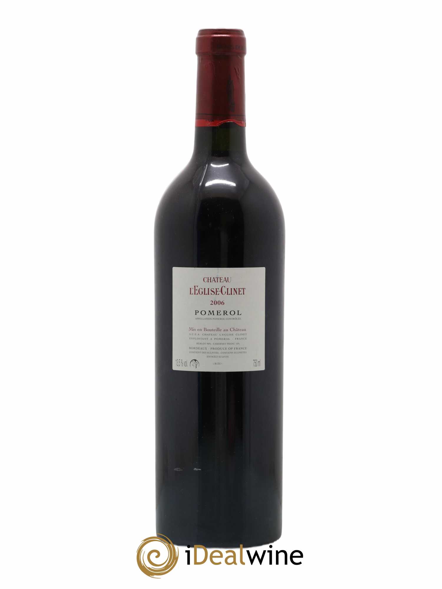 Château l' Église Clinet 2006 - Lot de 1 bouteille - 1
