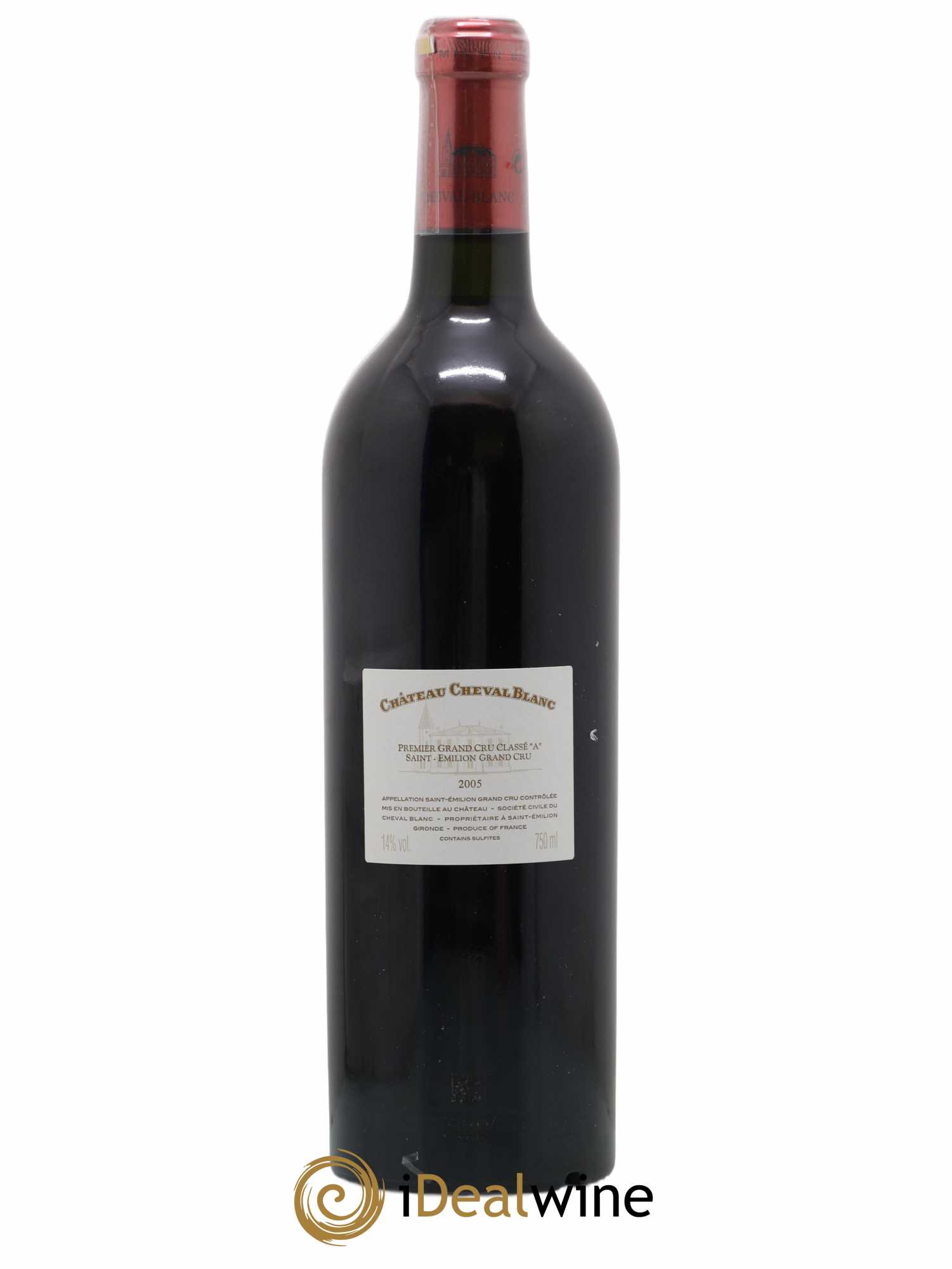 Château Cheval Blanc 1er Grand Cru Classé A 2005 - Lot de 1 bouteille - 1