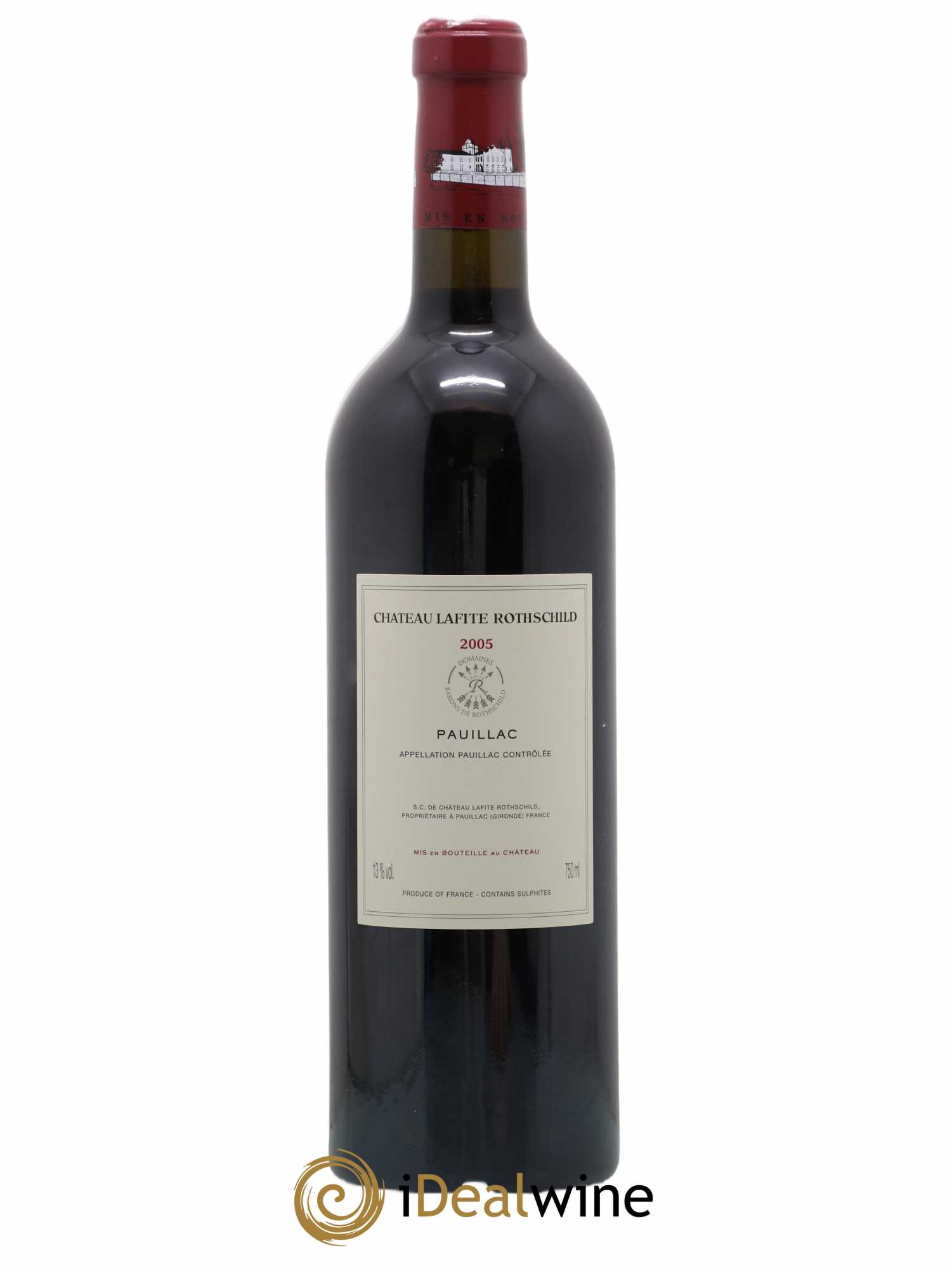 Château Lafite Rothschild 1er Grand Cru Classé 2005 - Lot de 1 bouteille - 1