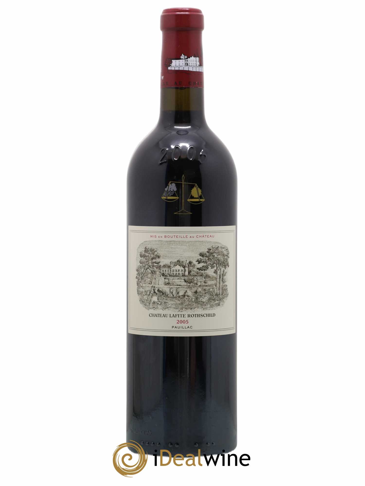 Château Lafite Rothschild 1er Grand Cru Classé 2005 - Lot de 1 bouteille - 0