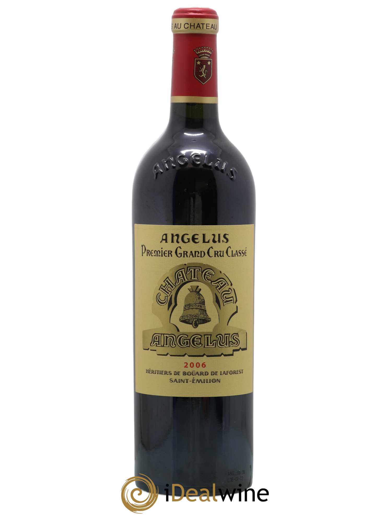 Château Angélus 1er Grand Cru Classé A 2006 - Lot de 1 bouteille - 0
