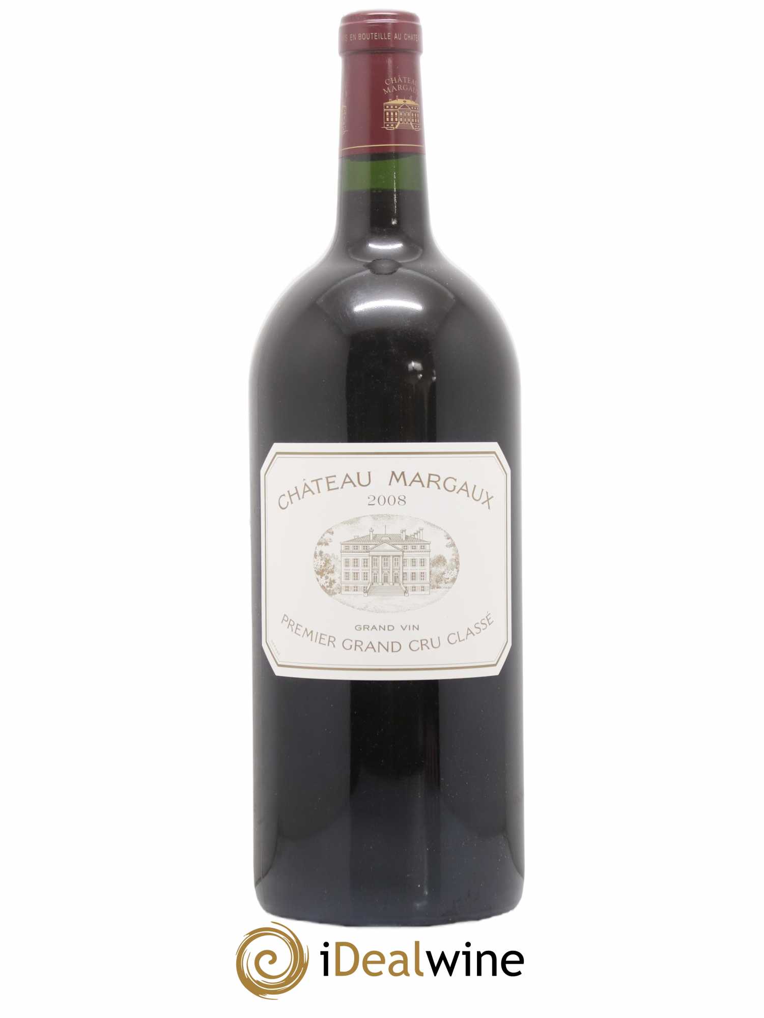 Château Margaux 1er Grand Cru Classé 2008 - Lot de 1 double magnum - 0
