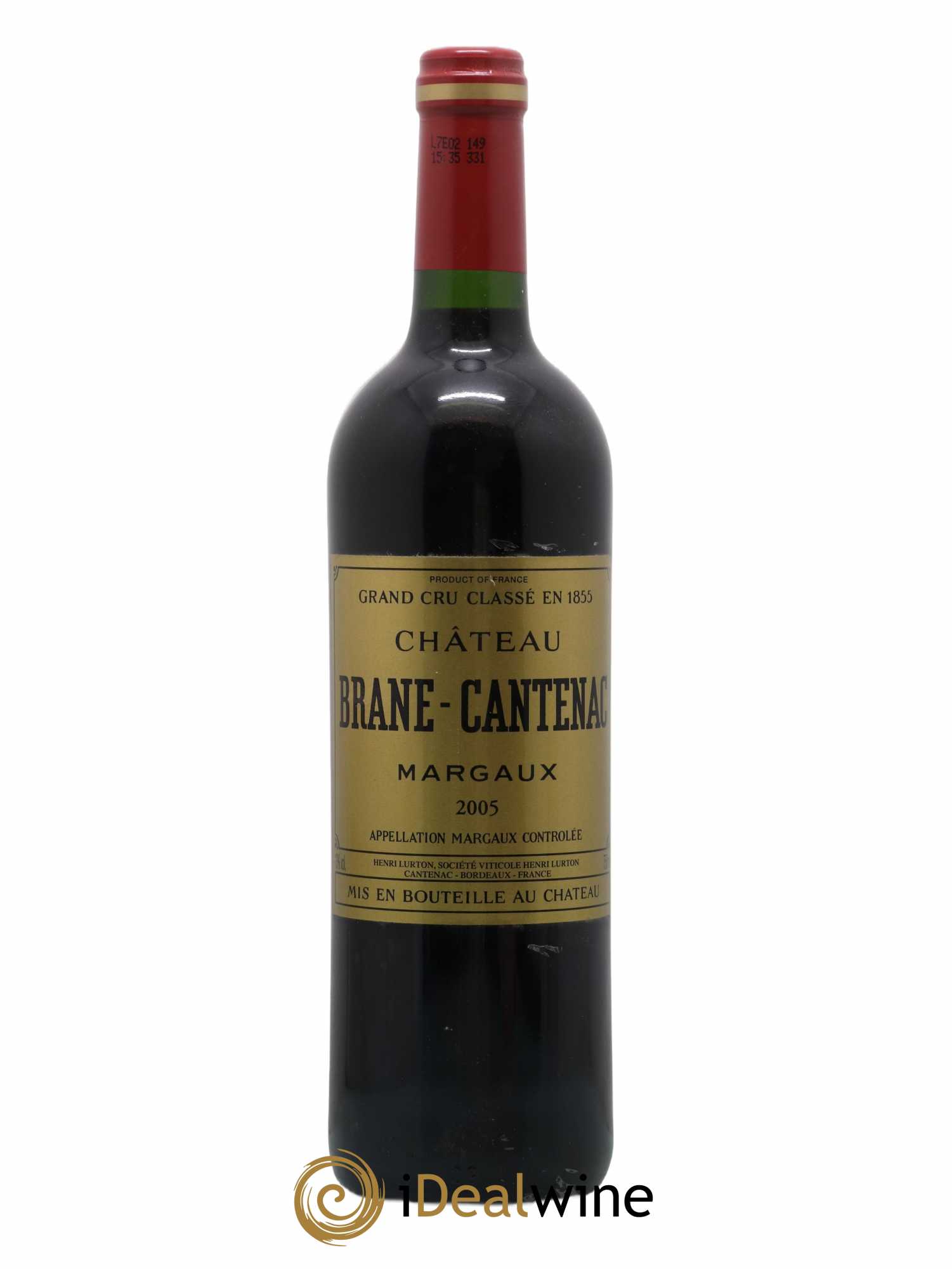 Château Brane Cantenac 2ème Grand Cru Classé 2005 - Lot de 1 bouteille - 0