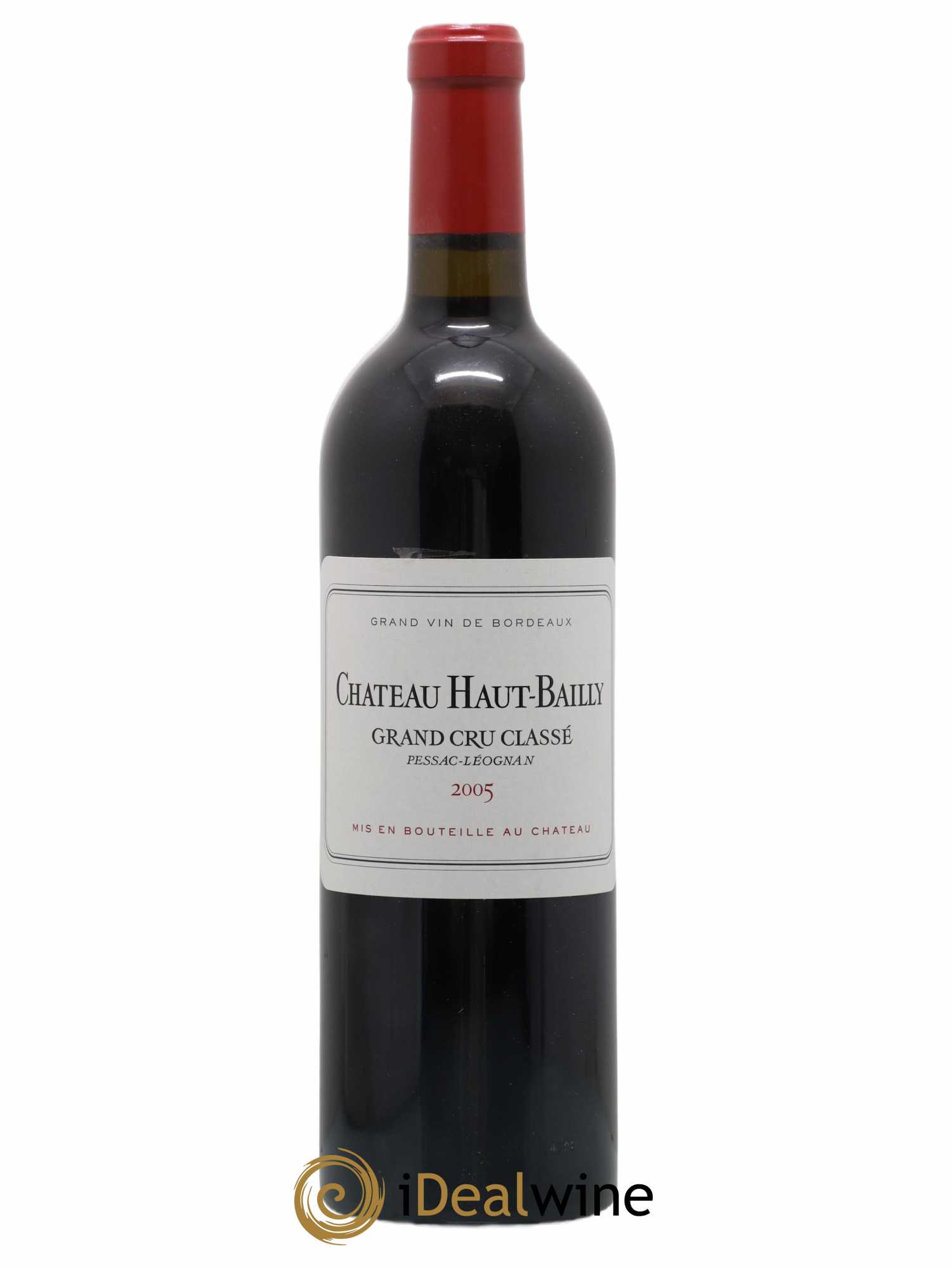 Château Haut-Bailly Cru Classé de Graves 2005 - Lot de 1 bouteille - 0