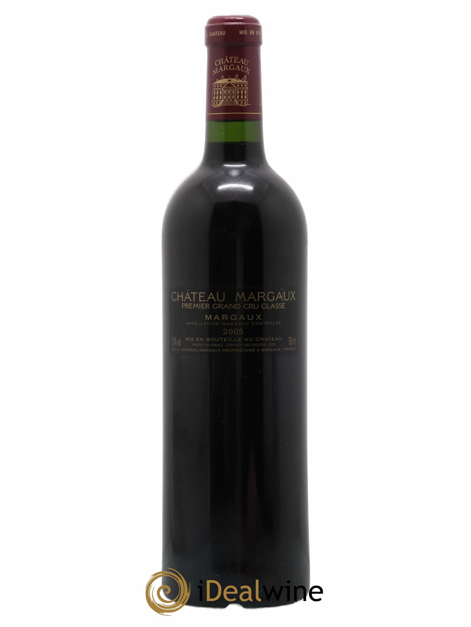 Château Margaux 1er Grand Cru Classé 2005 - Lot de 1 bouteille - 1