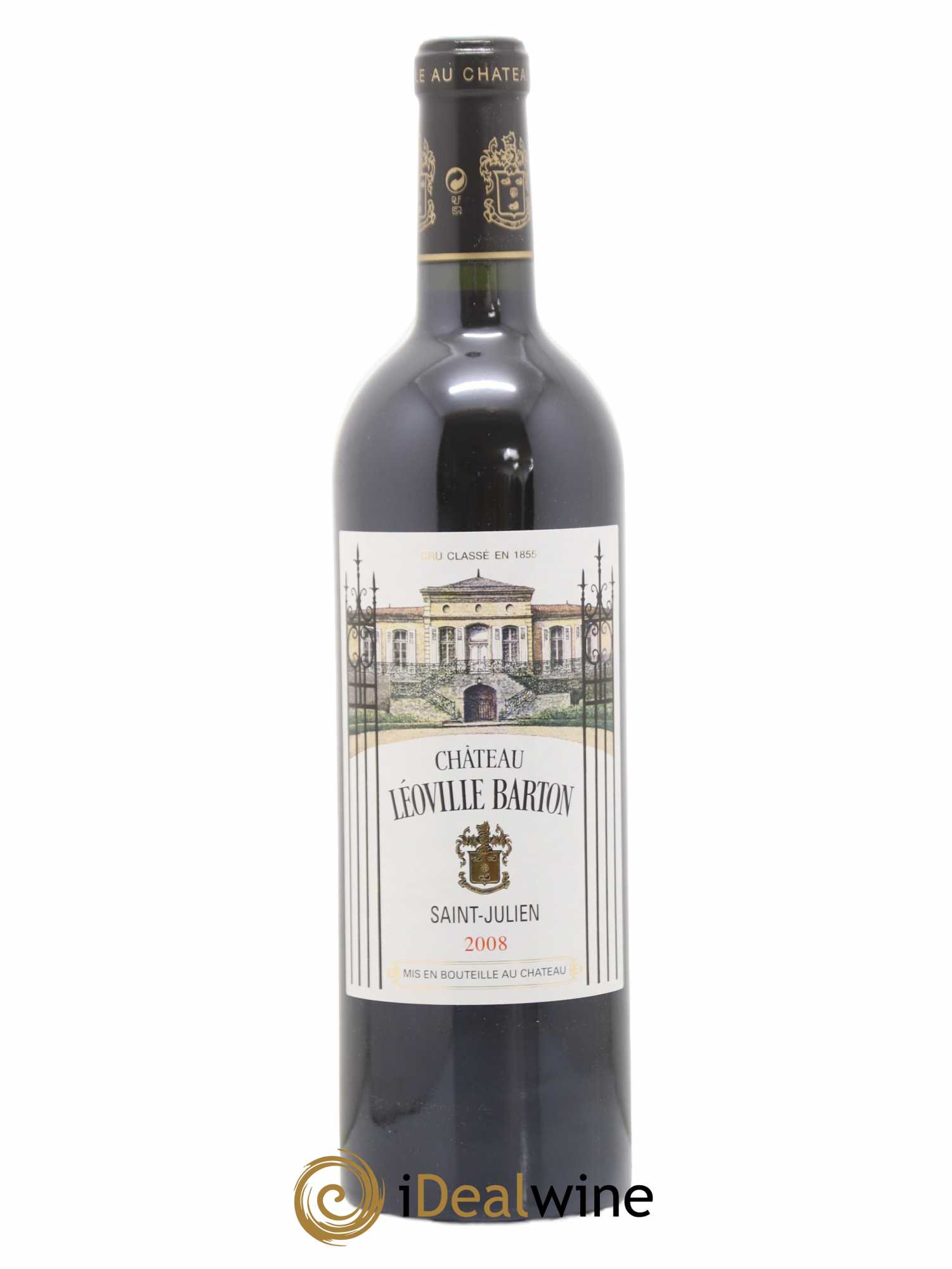 Château Léoville Barton 2ème Grand Cru Classé 2008 - Lot de 1 bouteille - 0