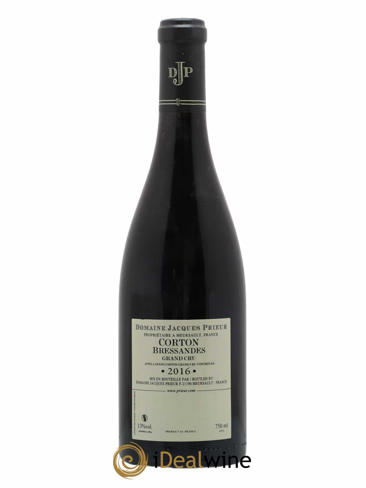Corton-Bressandes Grand Cru Jacques Prieur (Domaine) 2016 - Lot de 1 bouteille - 1
