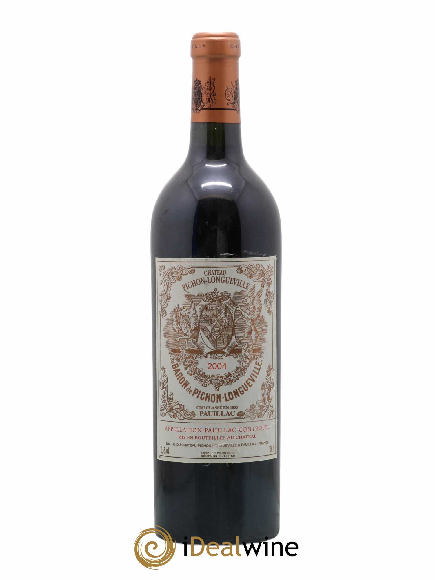 Pichon Longueville Baron 2ème Grand Cru Classé 2004 - Lot de 1 bouteille - 0