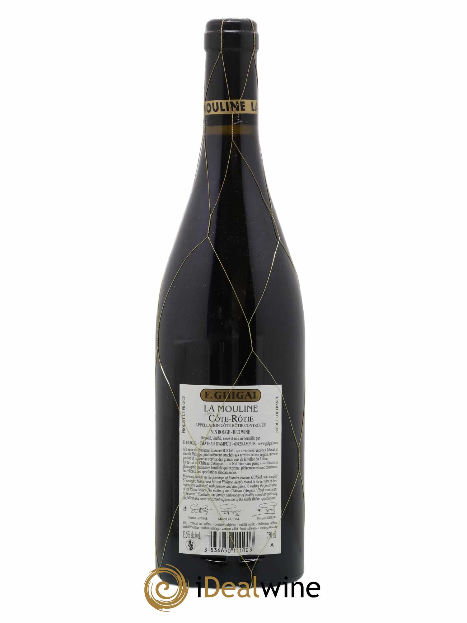 Côte-Rôtie La Mouline Guigal 2006 - Lot de 1 bouteille - 1
