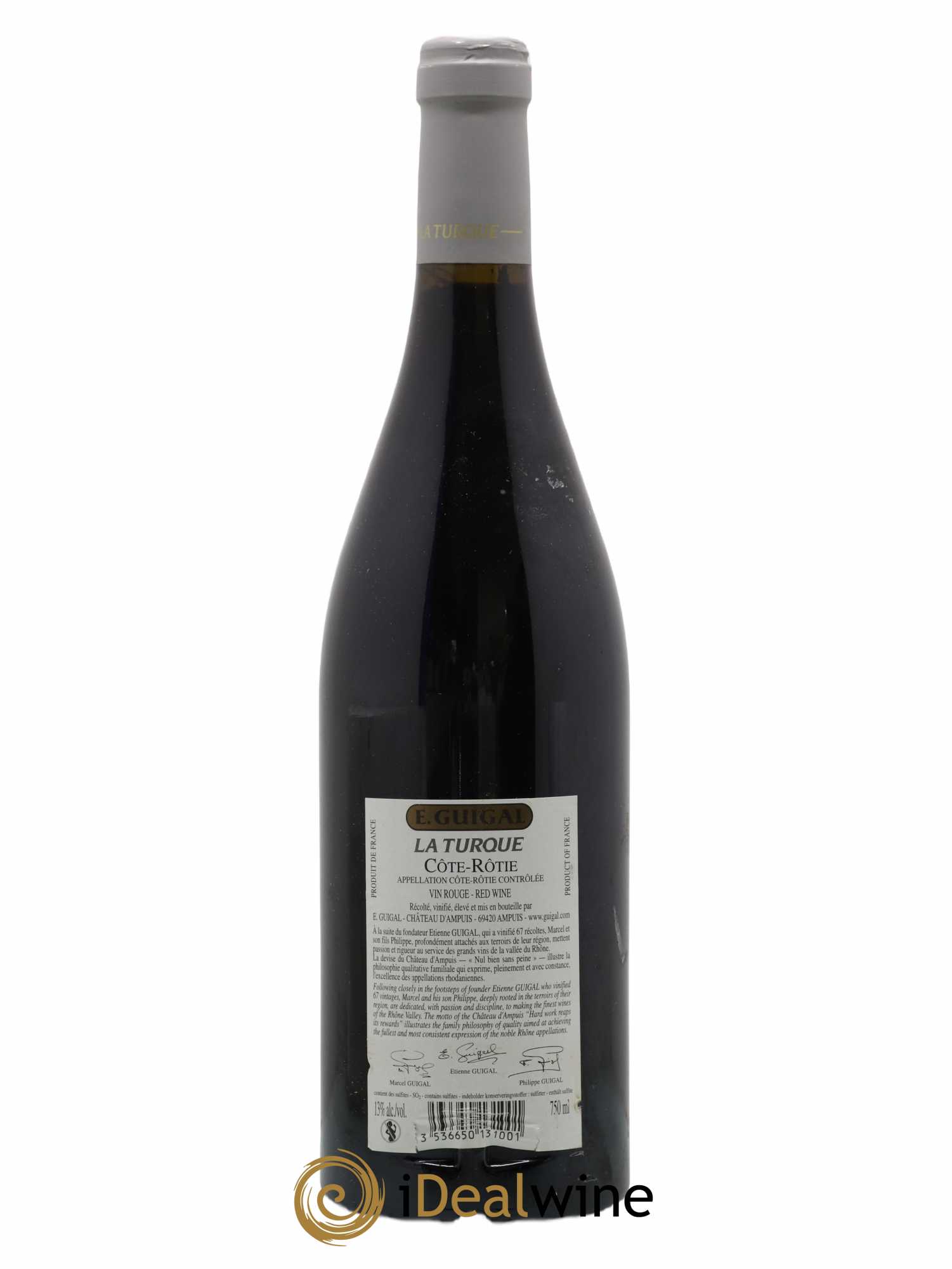 Côte-Rôtie La Turque Guigal 2004 - Lot de 1 bouteille - 1