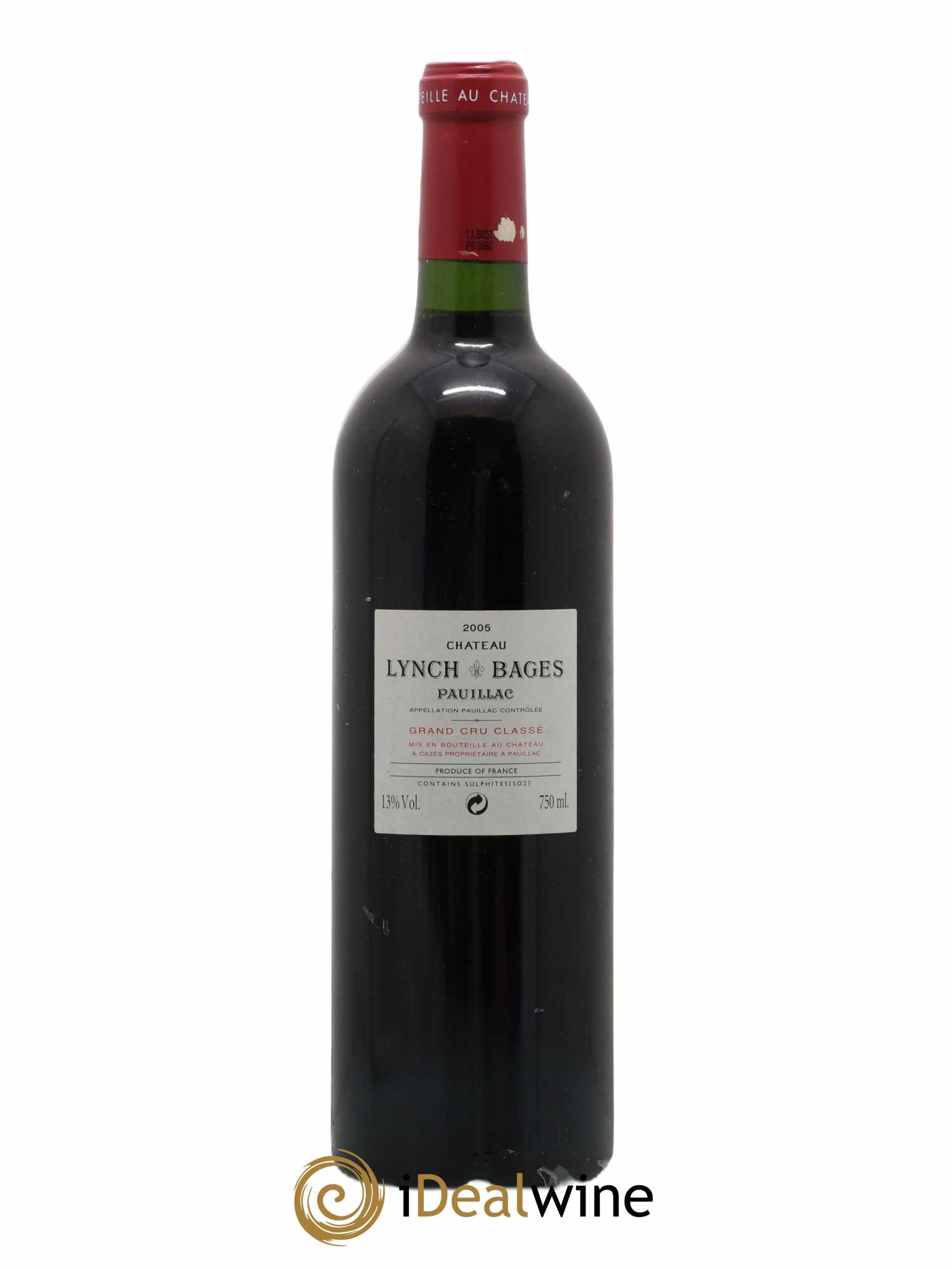 Château Lynch Bages 5ème Grand Cru Classé 2005 - Lot de 1 bouteille - 1