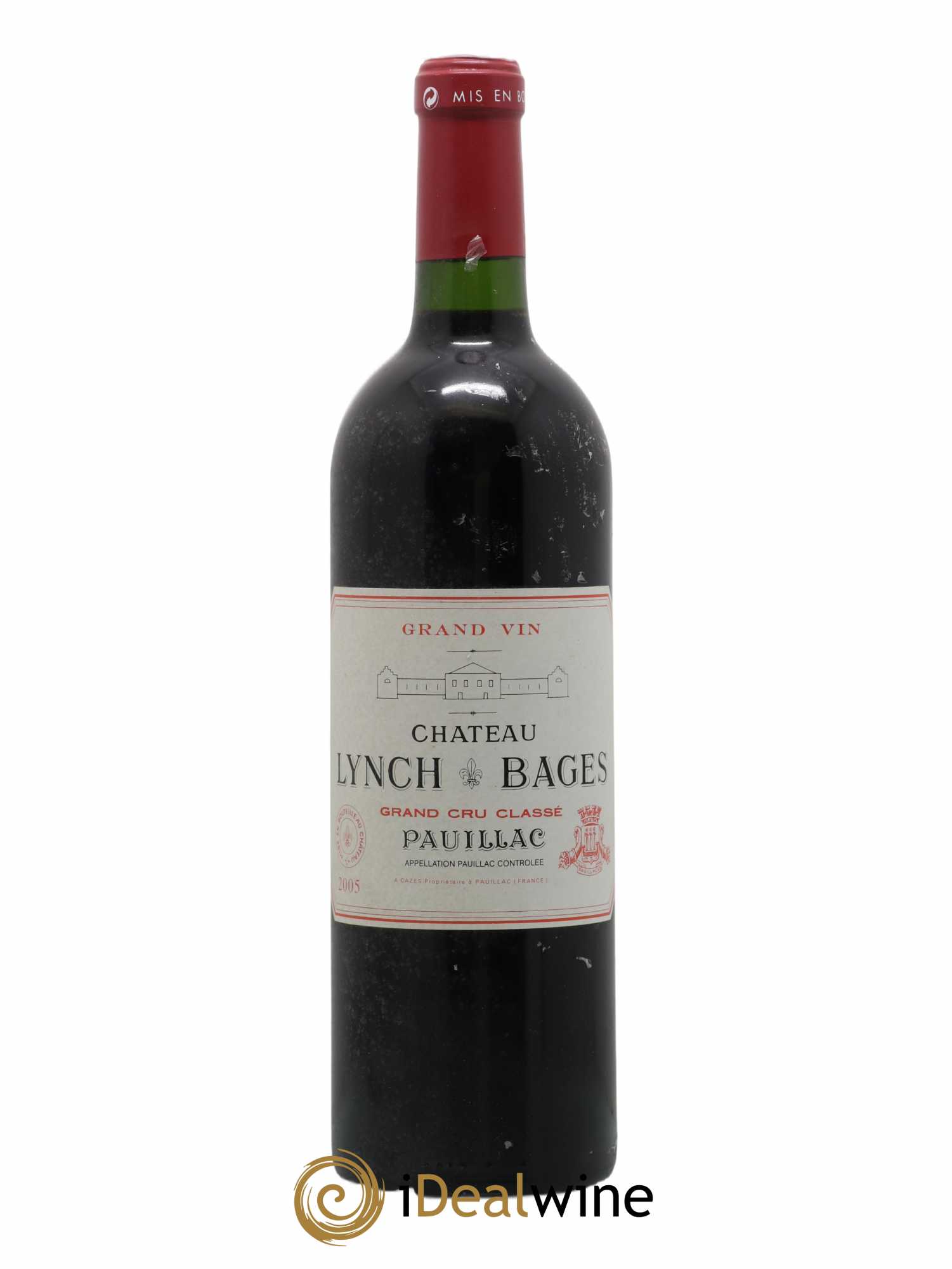 Château Lynch Bages 5ème Grand Cru Classé 2005 - Lot de 1 bouteille - 0