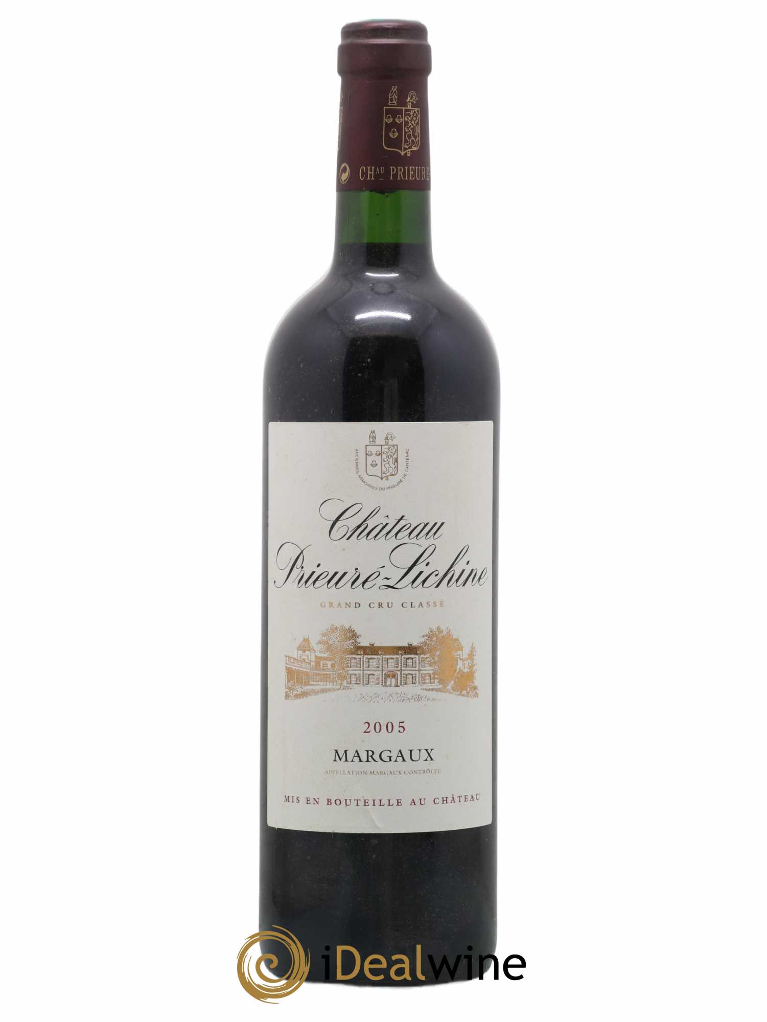 Château Prieuré Lichine 4ème Grand Cru Classé 2005 - Lot de 1 bouteille - 0