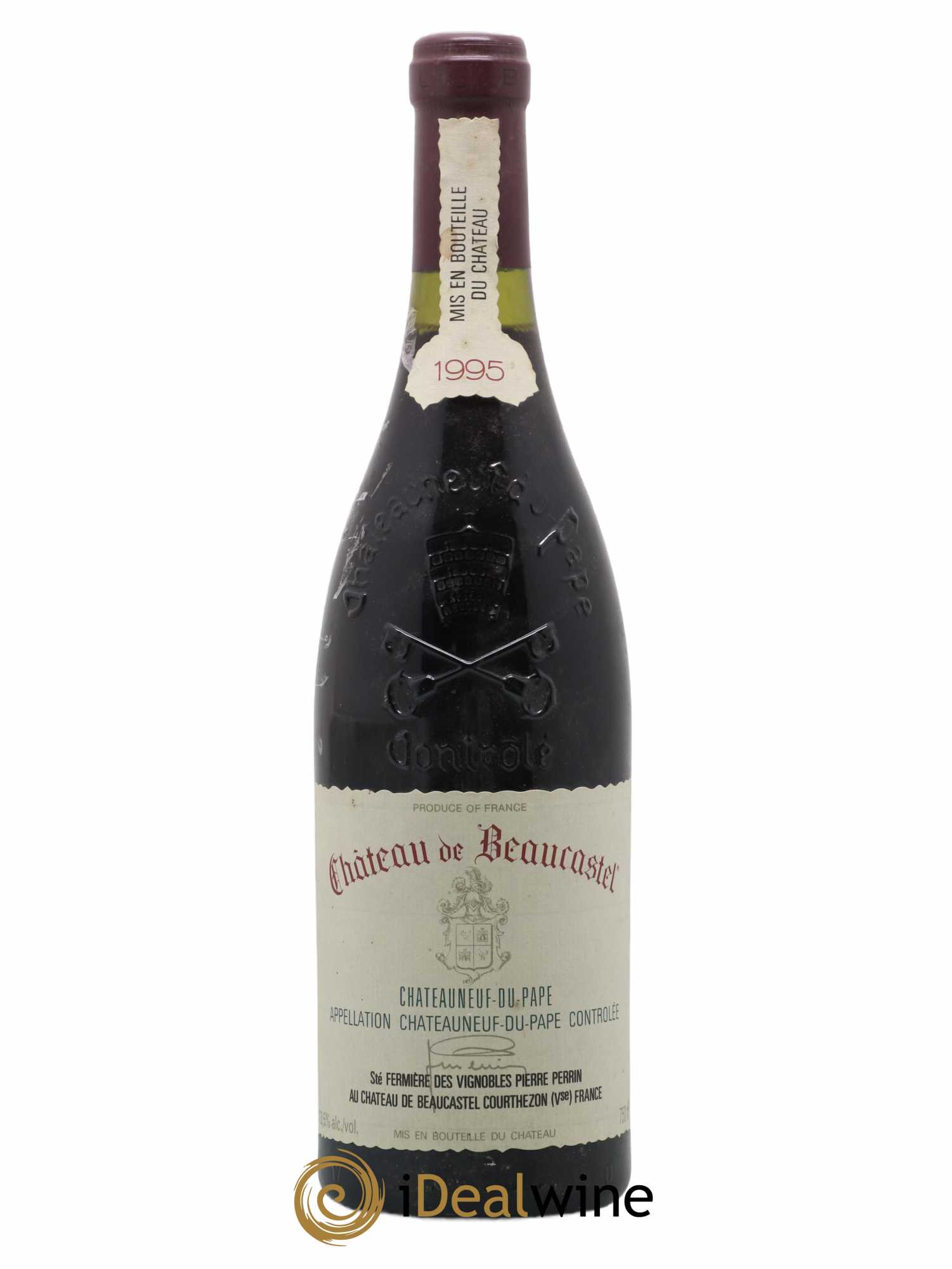 Châteauneuf-du-Pape Château de Beaucastel Famille Perrin 1995 - Lot de 1 bouteille - 0