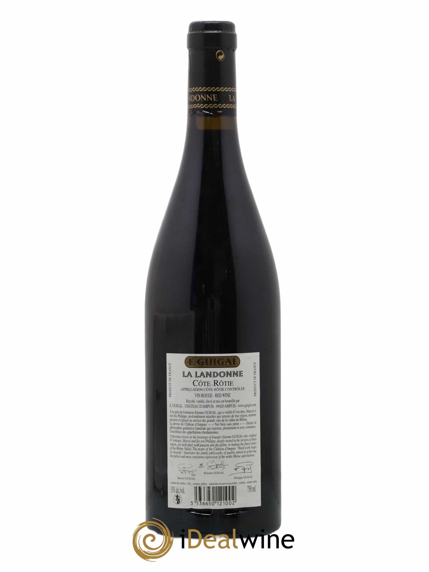 Côte-Rôtie La Landonne Guigal 2005 - Lot de 1 bouteille - 1