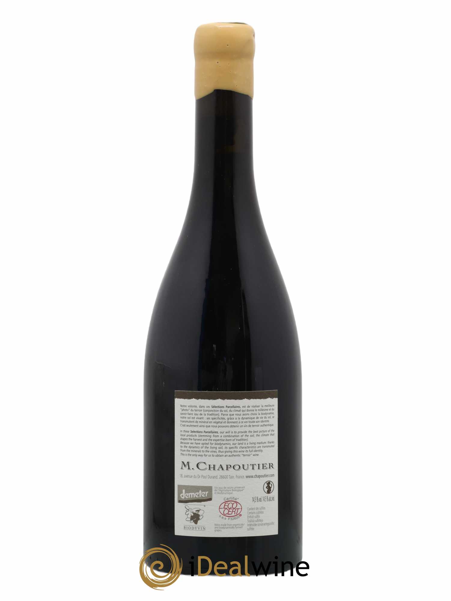 Hermitage Ermitage Le Méal Chapoutier 2006 - Lot de 1 bouteille - 1