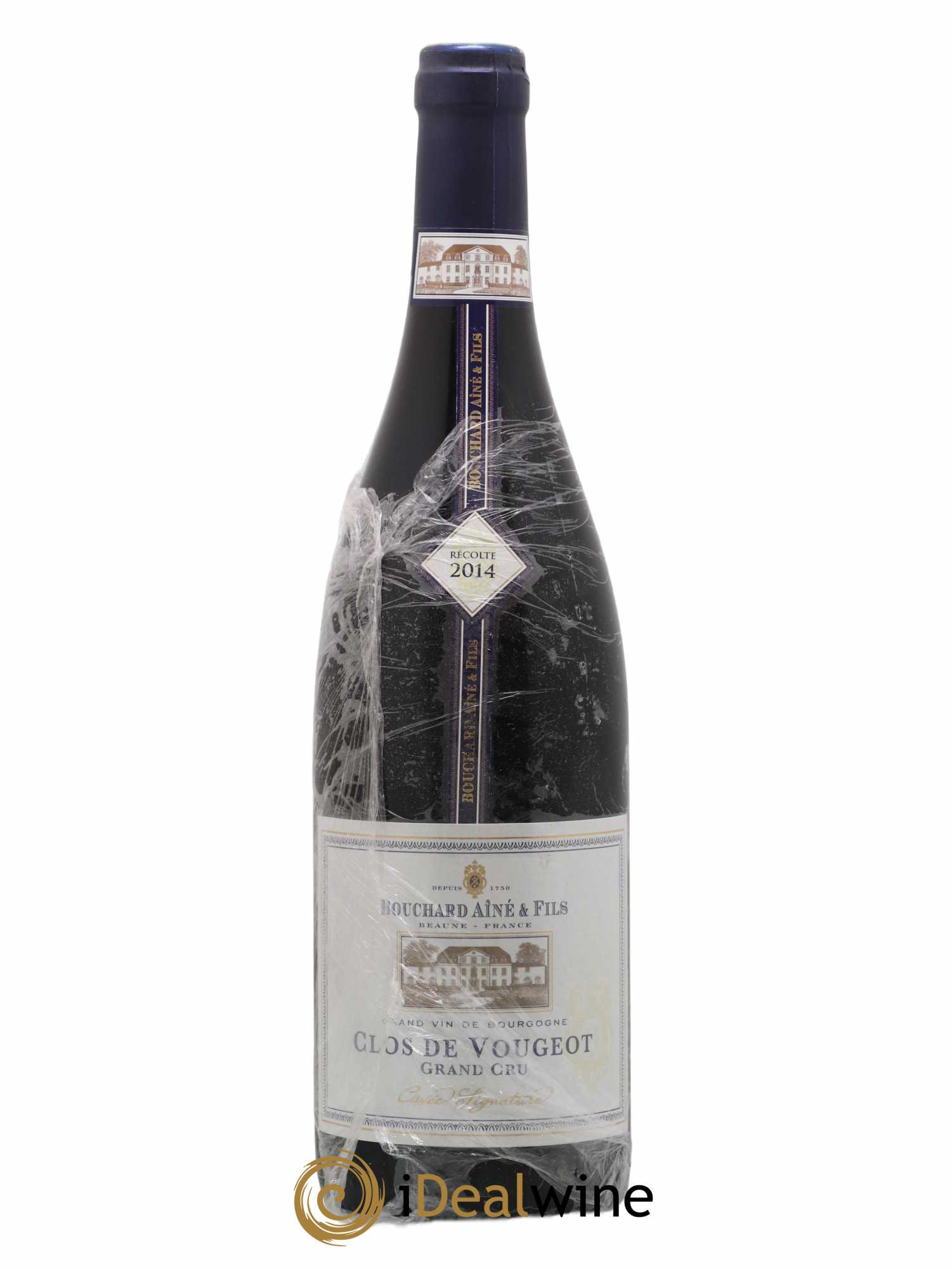 Clos de Vougeot Grand Cru Bouchard Ainé & Fils 2014 - Lot de 1 bouteille - 0