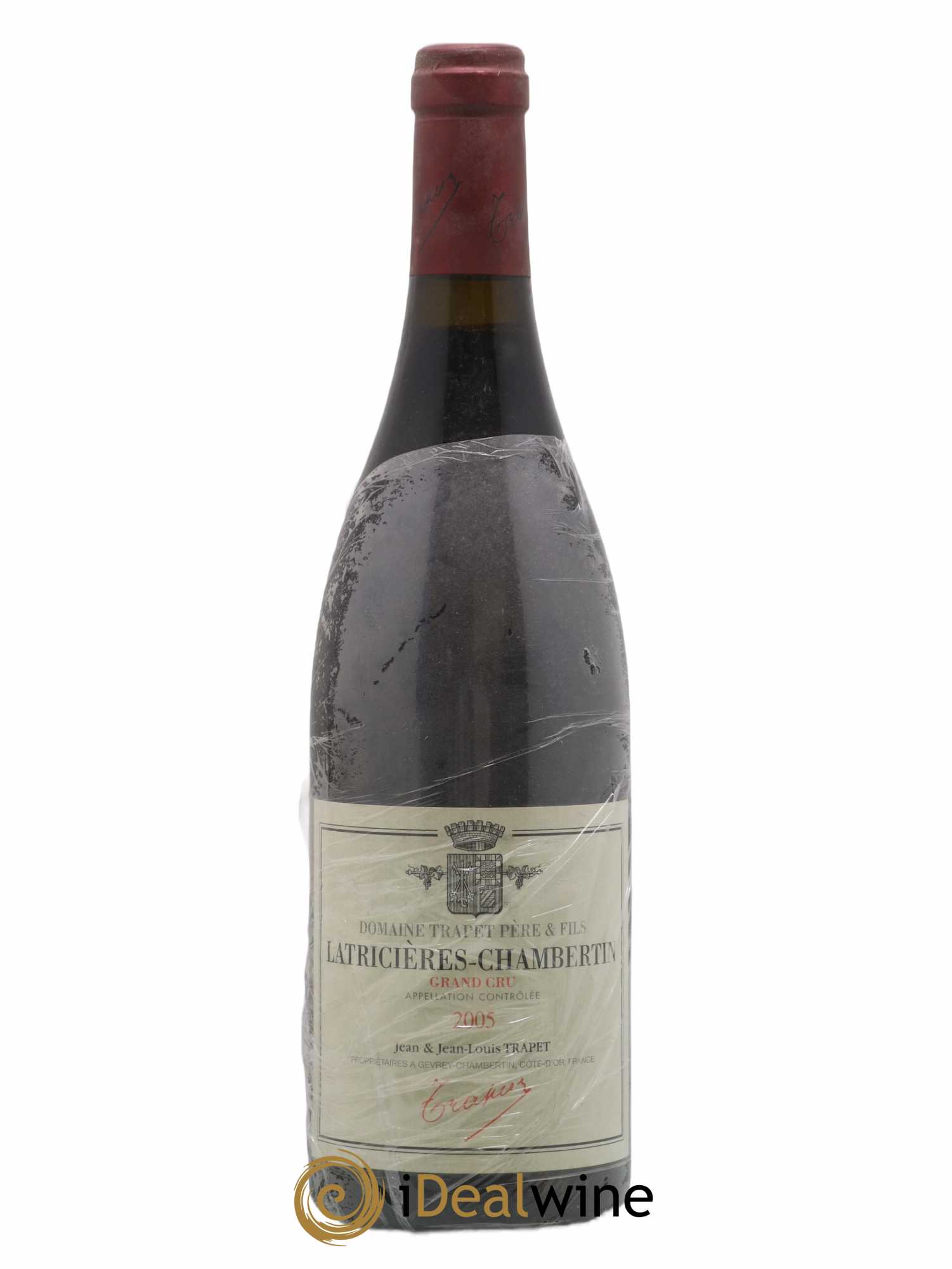 Latricières-Chambertin Grand Cru Domaine Trapet 2005 - Lot de 1 bouteille - 0