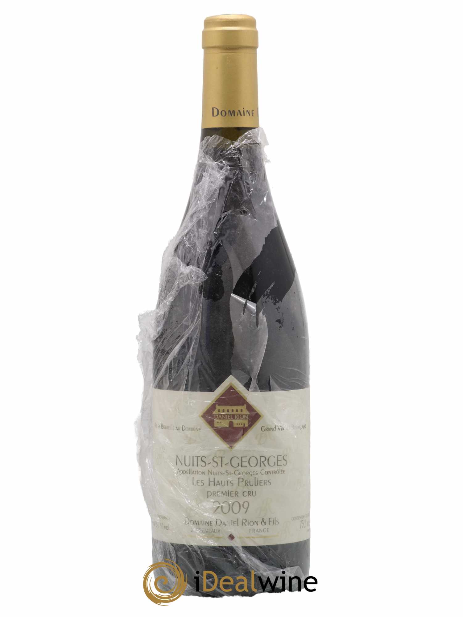Nuits-Saint-Georges 1er Cru Les Hauts Pruliers Daniel Rion 2009 - Lot de 1 bouteille - 0