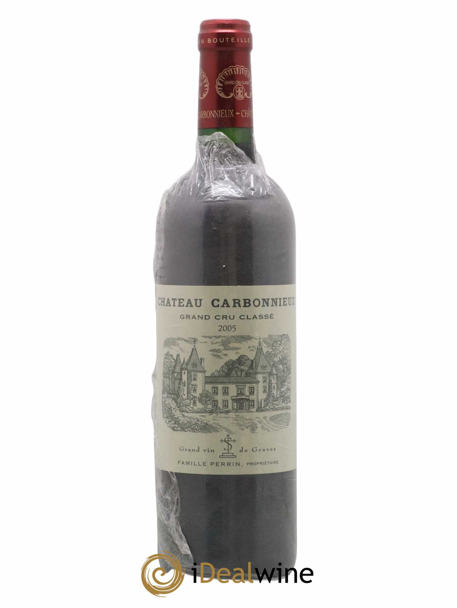Château Carbonnieux Cru Classé de Graves 2005 - Lot de 1 bouteille - 0