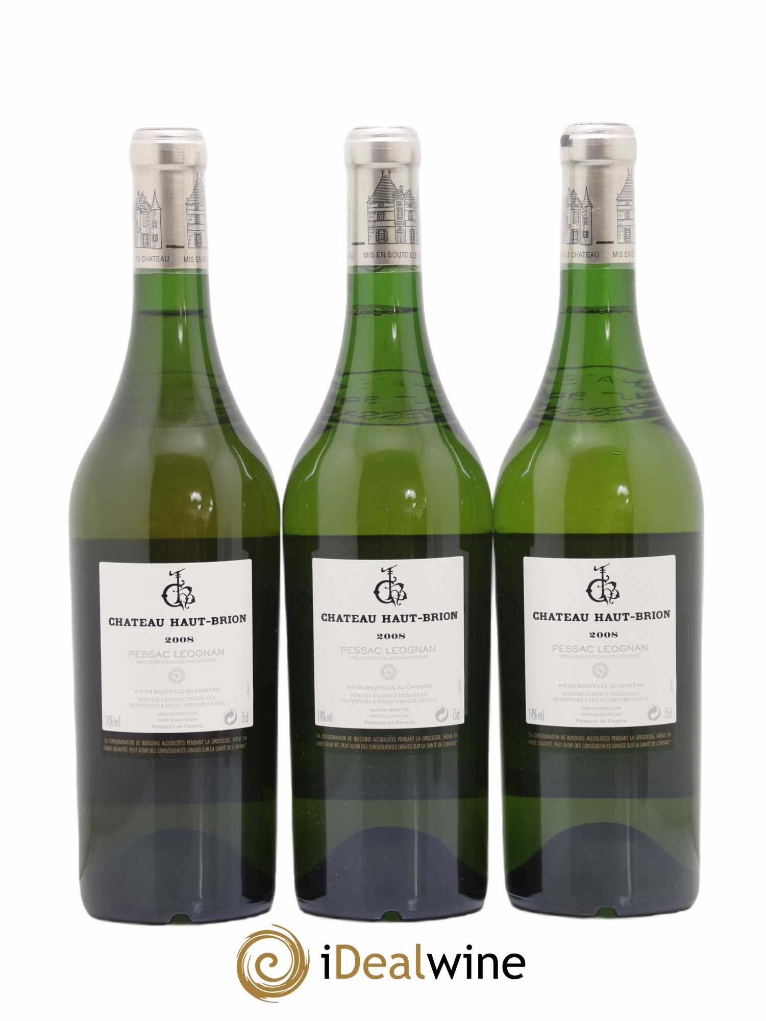 Château Haut Brion 2008 - Lot de 3 bouteilles - 1