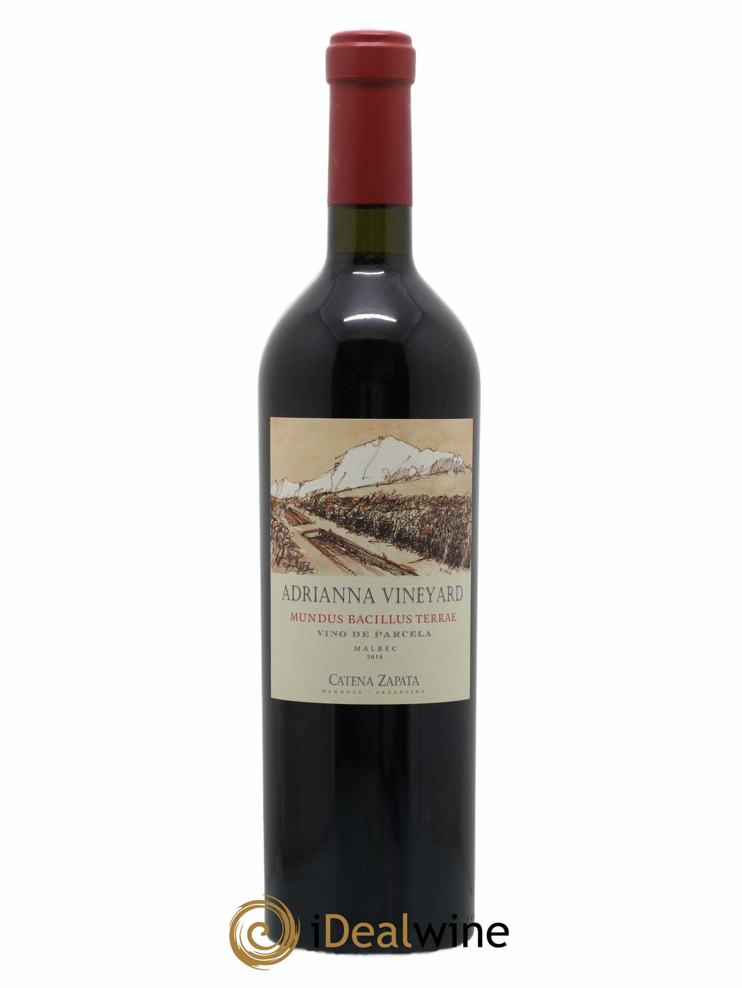 Mendoza Adrianna Vineyard Mundus Bacillus Terrrae Catena Zapata 2016 - Posten von 1 Flasche - 0