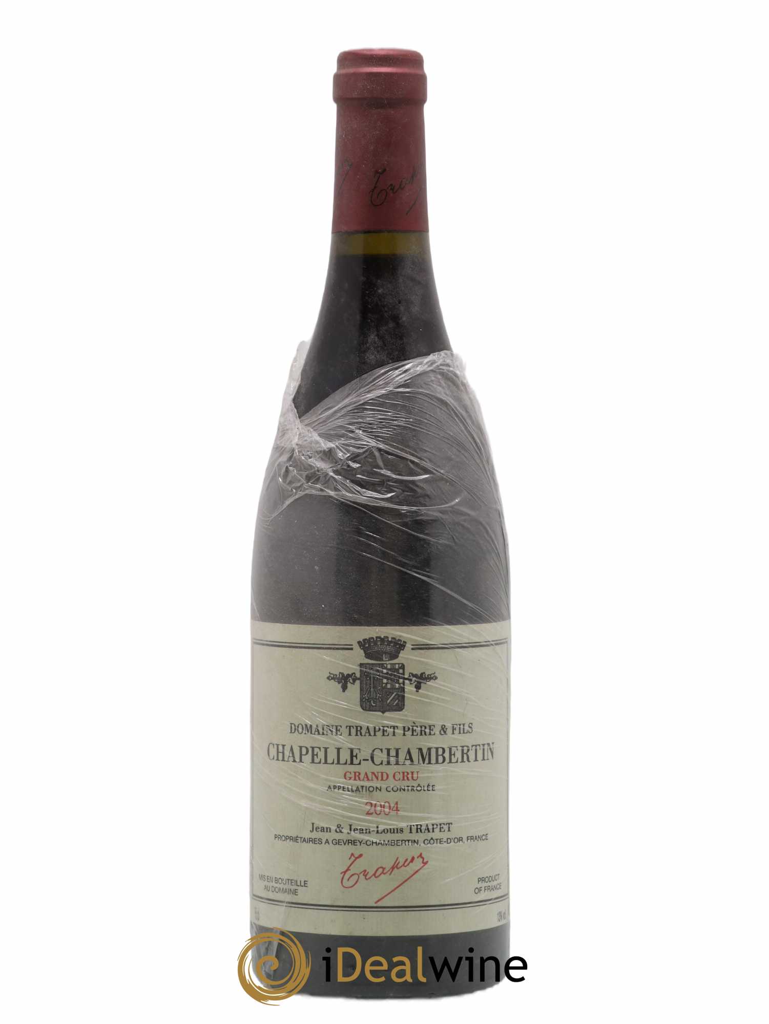 Chapelle-Chambertin Grand Cru Domaine Trapet 2004 - Lot de 1 bouteille - 0