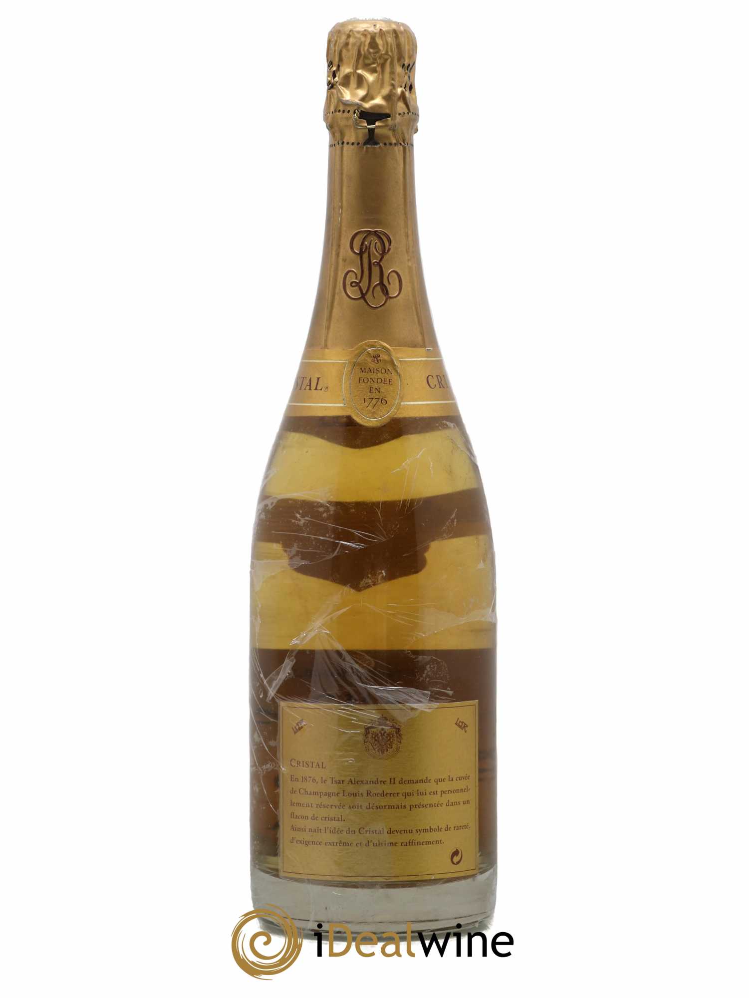 Cristal Louis Roederer 1995 - Lot de 1 bouteille - 1