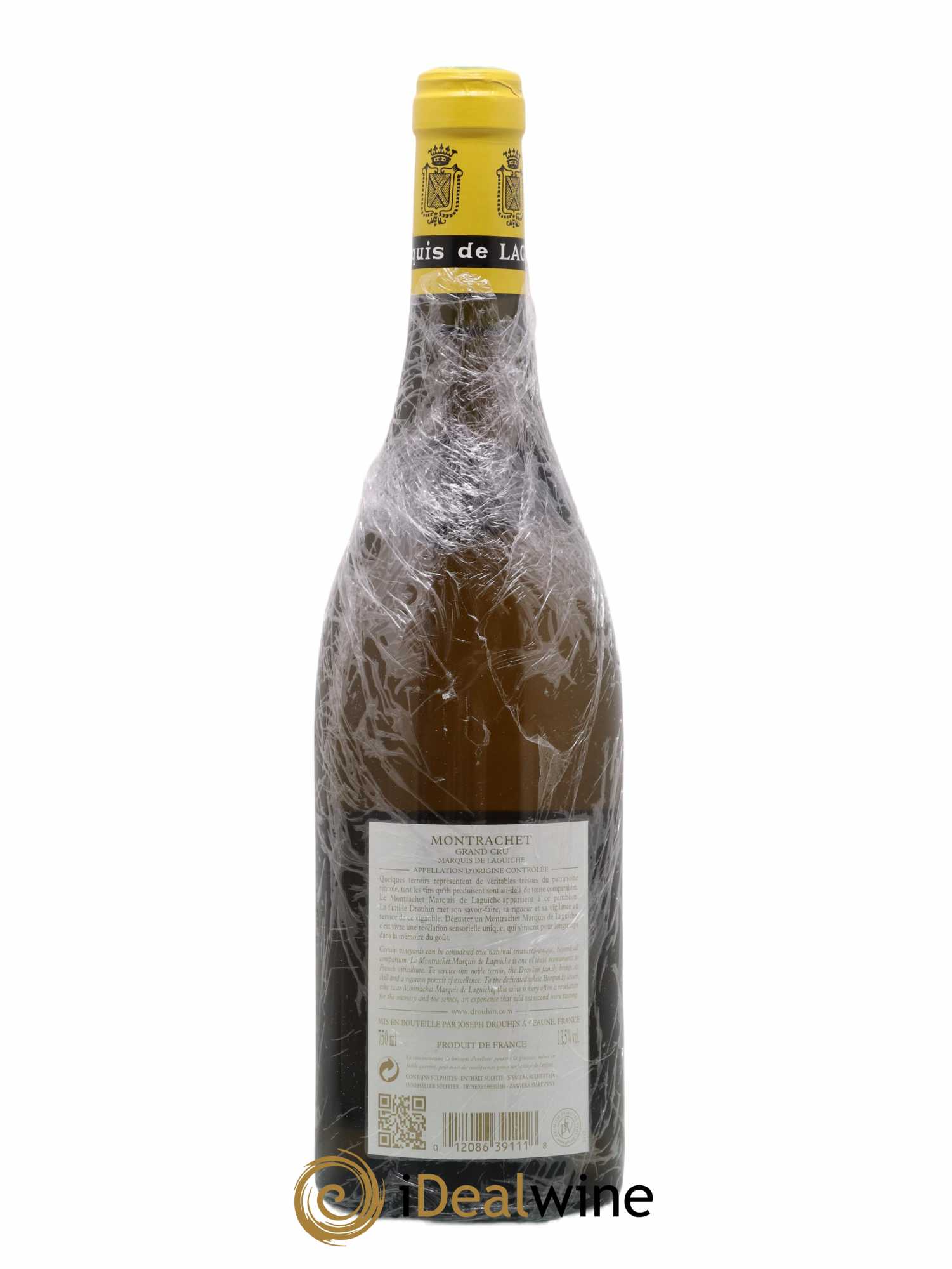 Montrachet Grand Cru Marquis de Laguiche Joseph Drouhin 2010 - Lot de 1 bouteille - 1