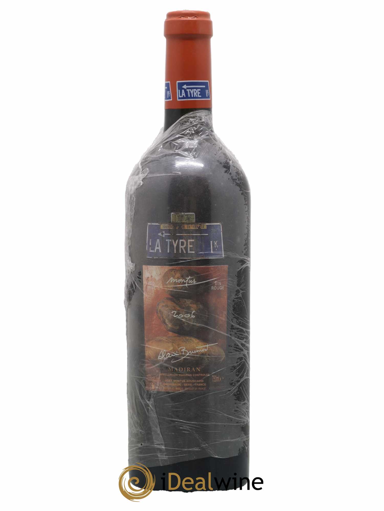 Madiran Château Montus-La Tyre Alain Brumont 2006 - Lot de 1 bouteille - 0