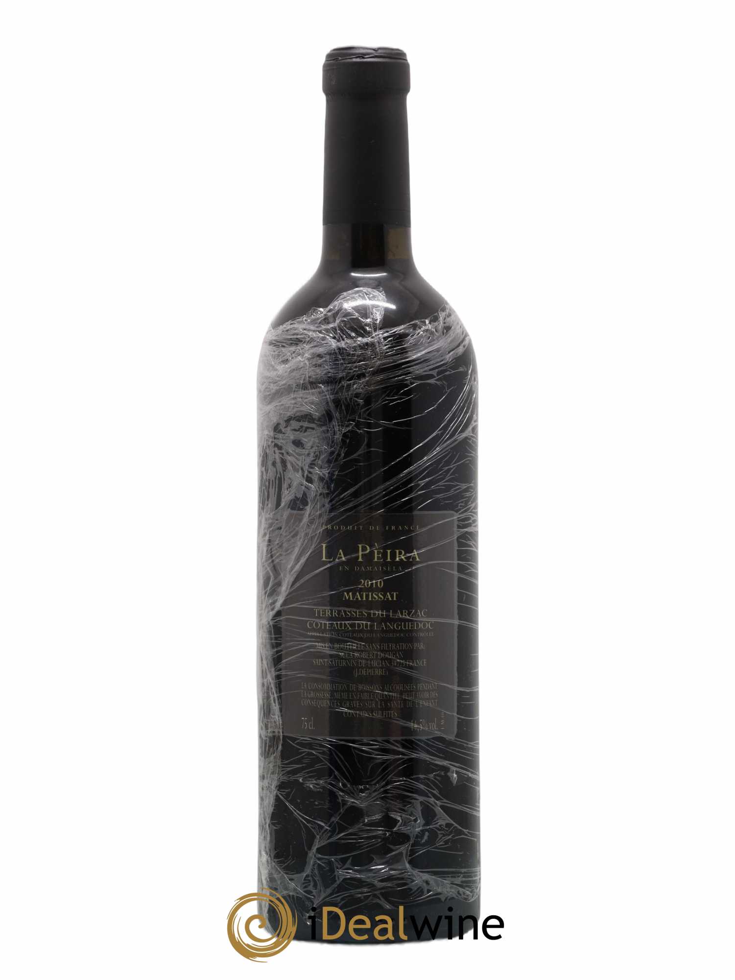 Terrasses du Larzac Domaine de La Pèira en Damaisèla Matissat Karine Ahton et Robert Dougan 2010 - Lot de 1 bouteille - 1