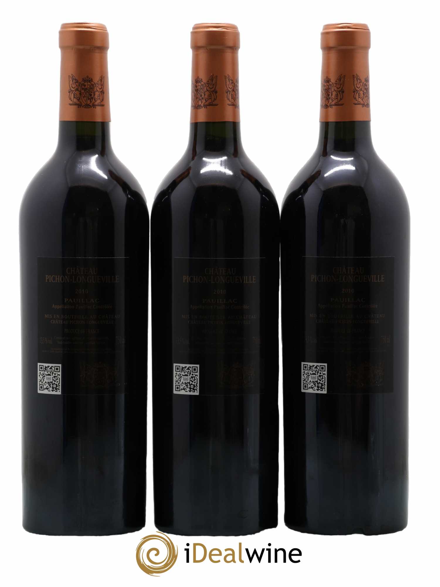 Pichon Longueville Baron 2ème Grand Cru Classé 2010 - Lot of 6 bottles - 2