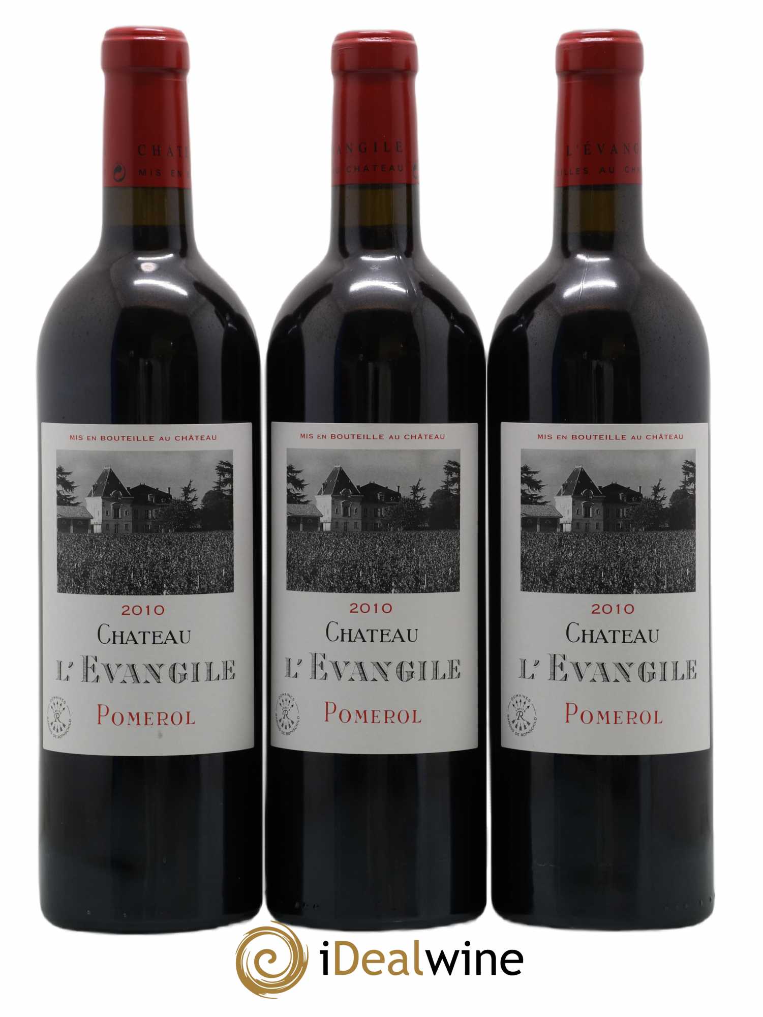 Château l' Évangile 2010 - Lot de 6 bouteilles - 3