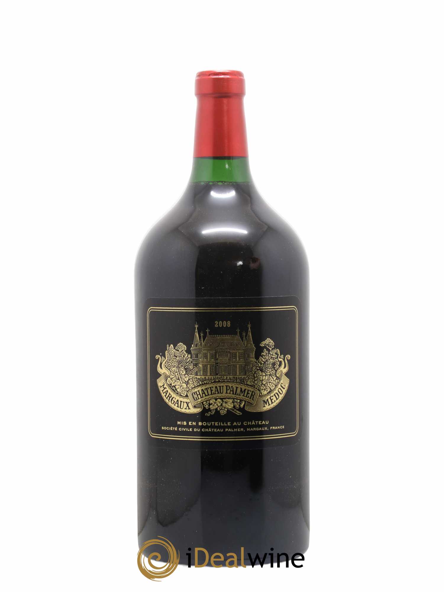 Château Palmer 3ème Grand Cru Classé 2008 - Lot de 1 double magnum - 0