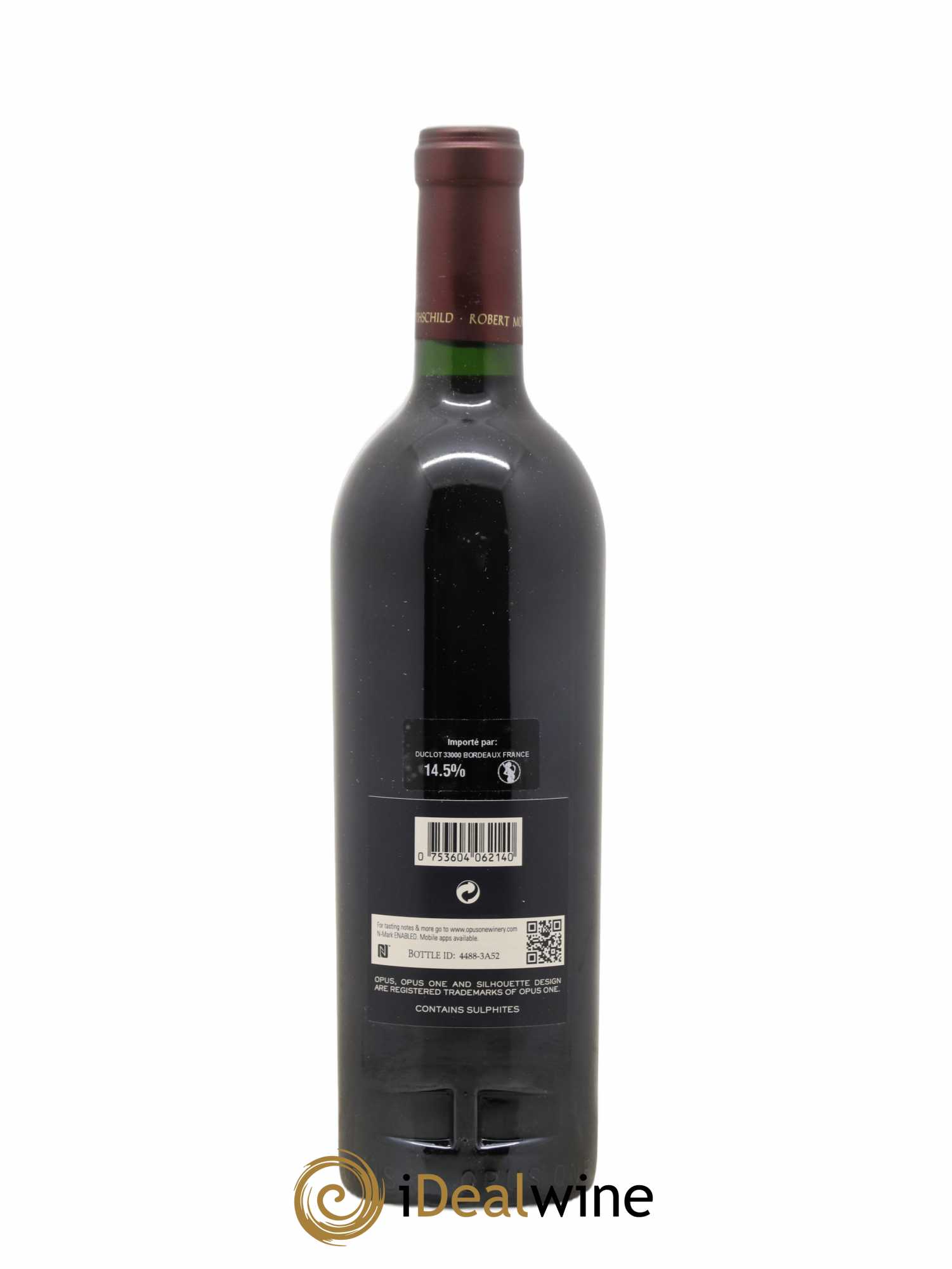 Napa Valley Opus One Robert Mondavi 2014 - Lot de 1 bouteille - 1