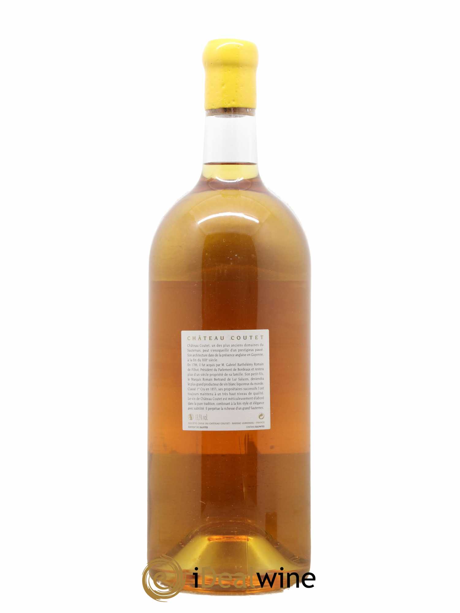 Château Coutet 1er Grand Cru Classé 2013 - Lotto di 1 jéroboam - 1