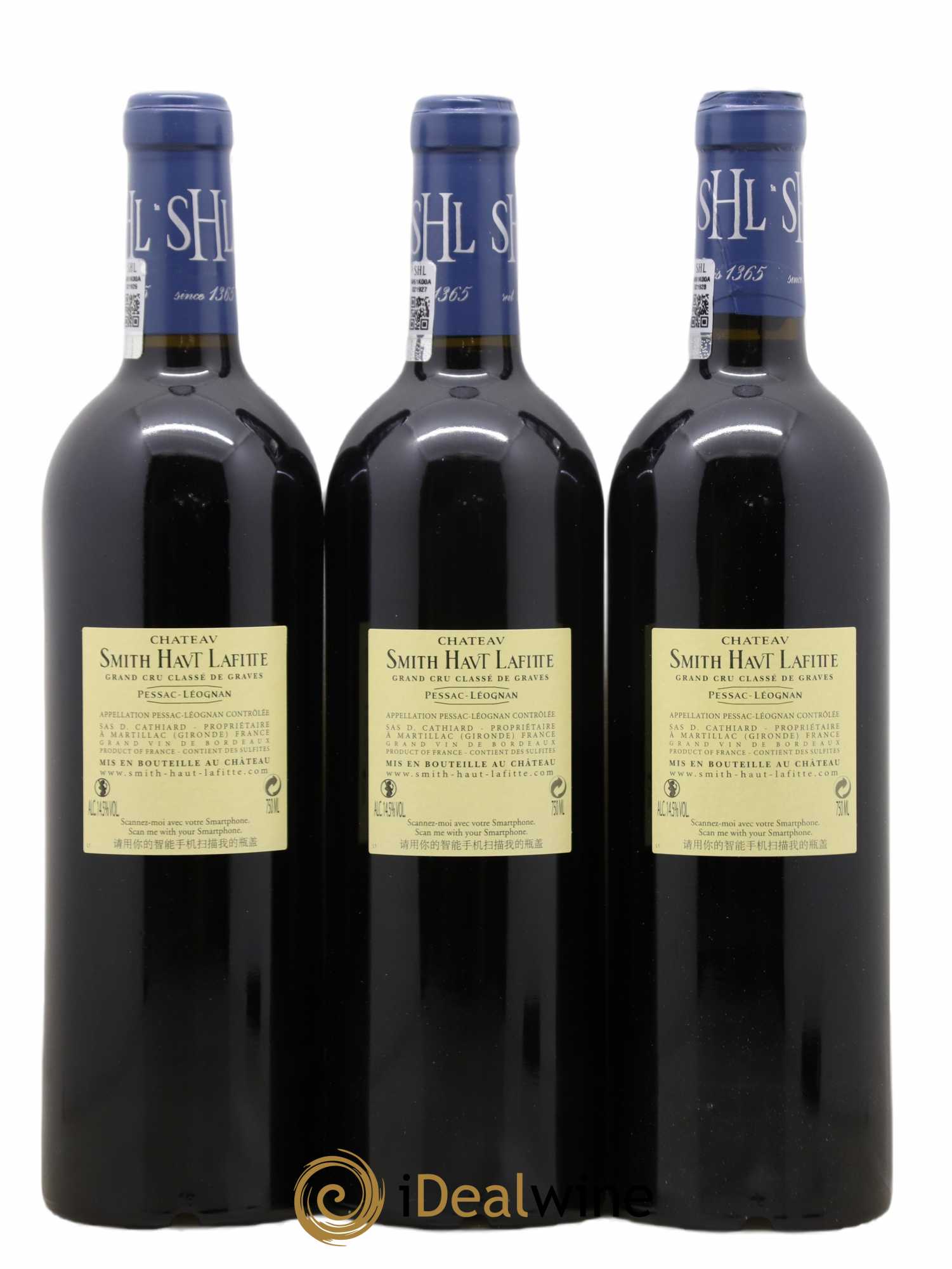 Château Smith Haut Lafitte Cru Classé de Graves 2010 - Lot de 3 bouteilles - 1