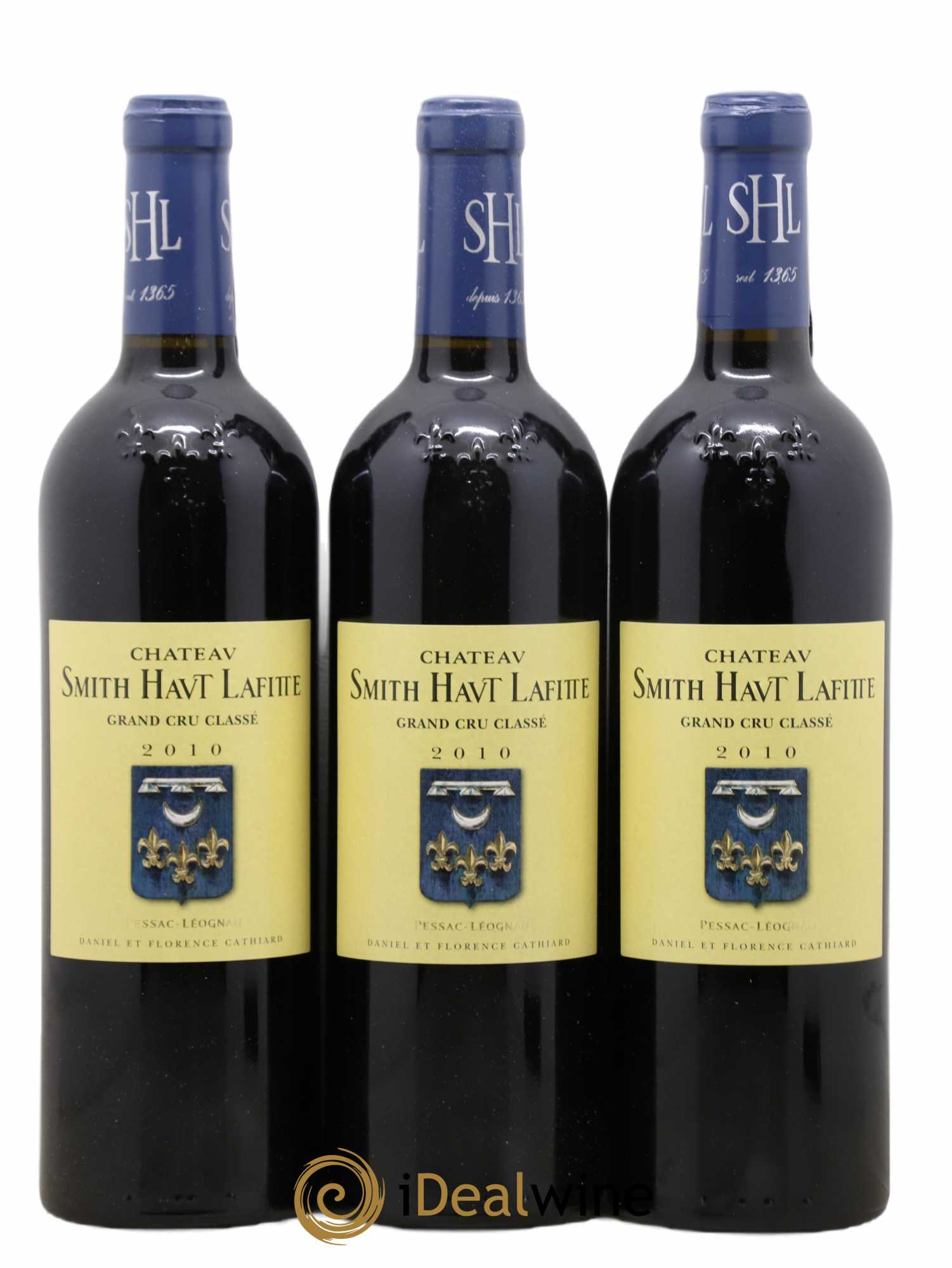 Château Smith Haut Lafitte Cru Classé de Graves 2010 - Lot de 3 bouteilles - 0