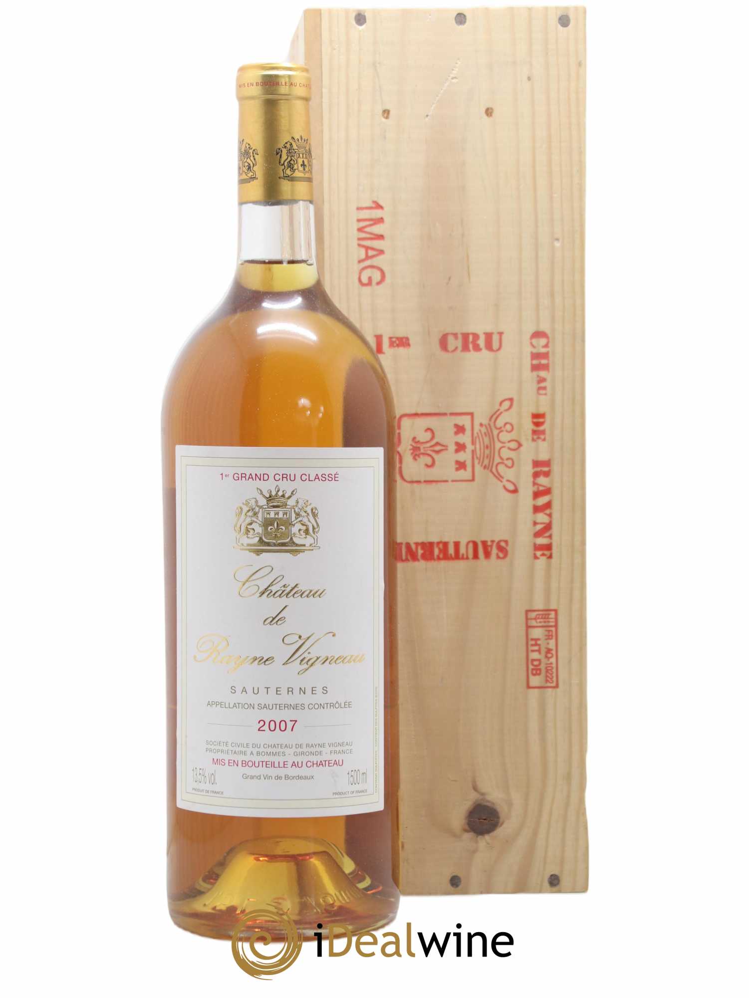 Château de Rayne Vigneau 1er Grand Cru Classé 2007 - Lotto di 1 magnum - 0