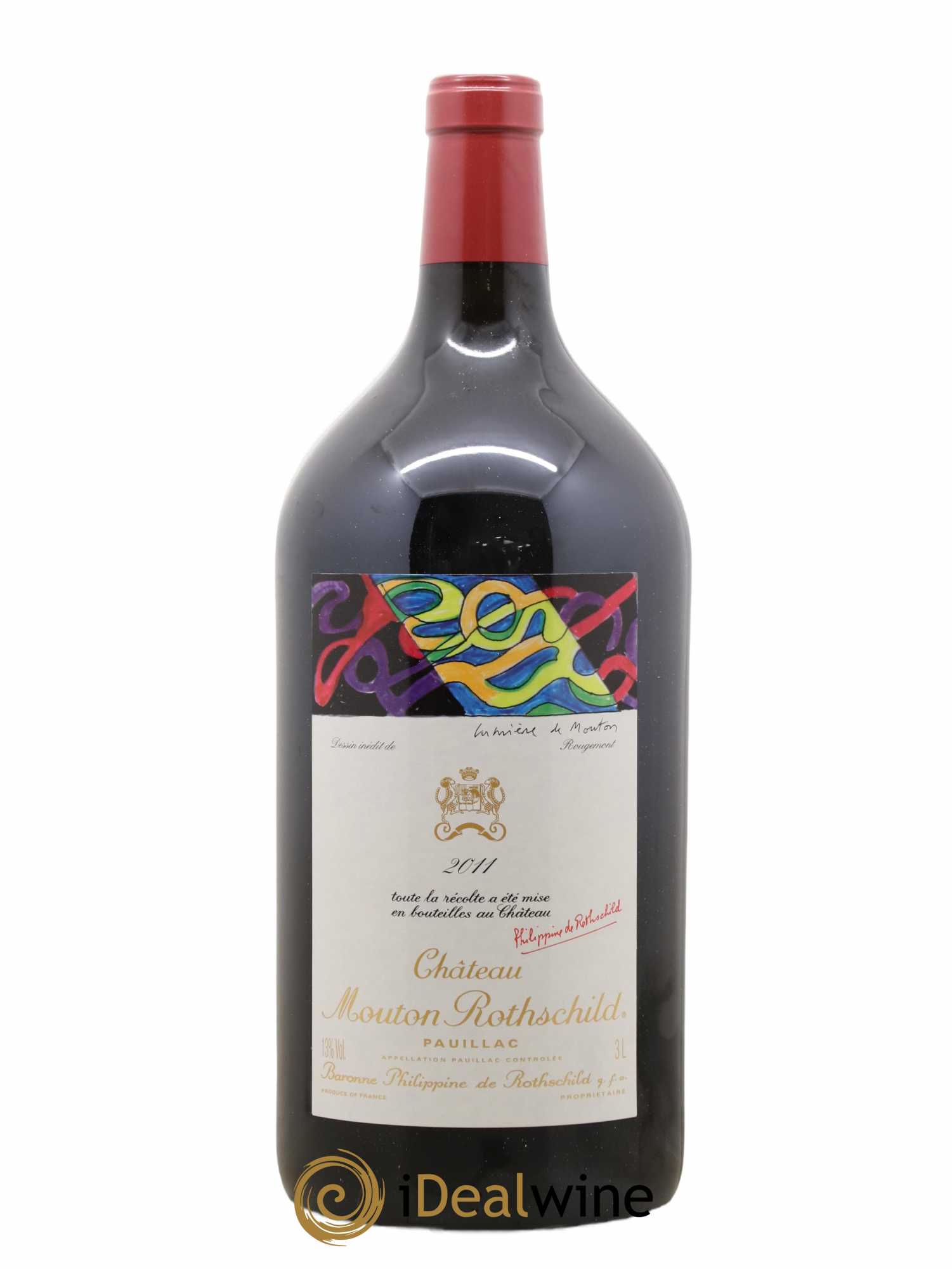 Château Mouton Rothschild 1er Grand Cru Classé 2011 - Lot de 1 double magnum - 0