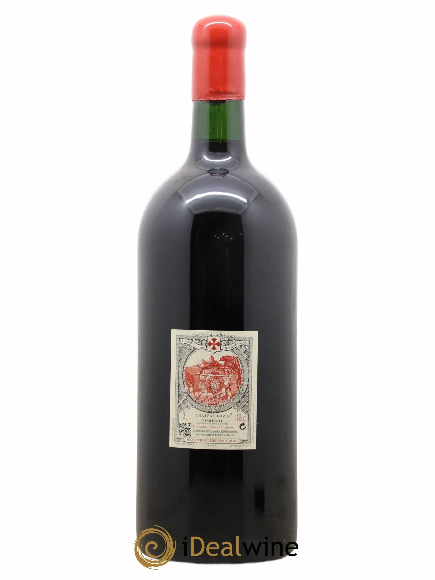 Château Gazin 2012 - Lot de 1 double magnum - 1
