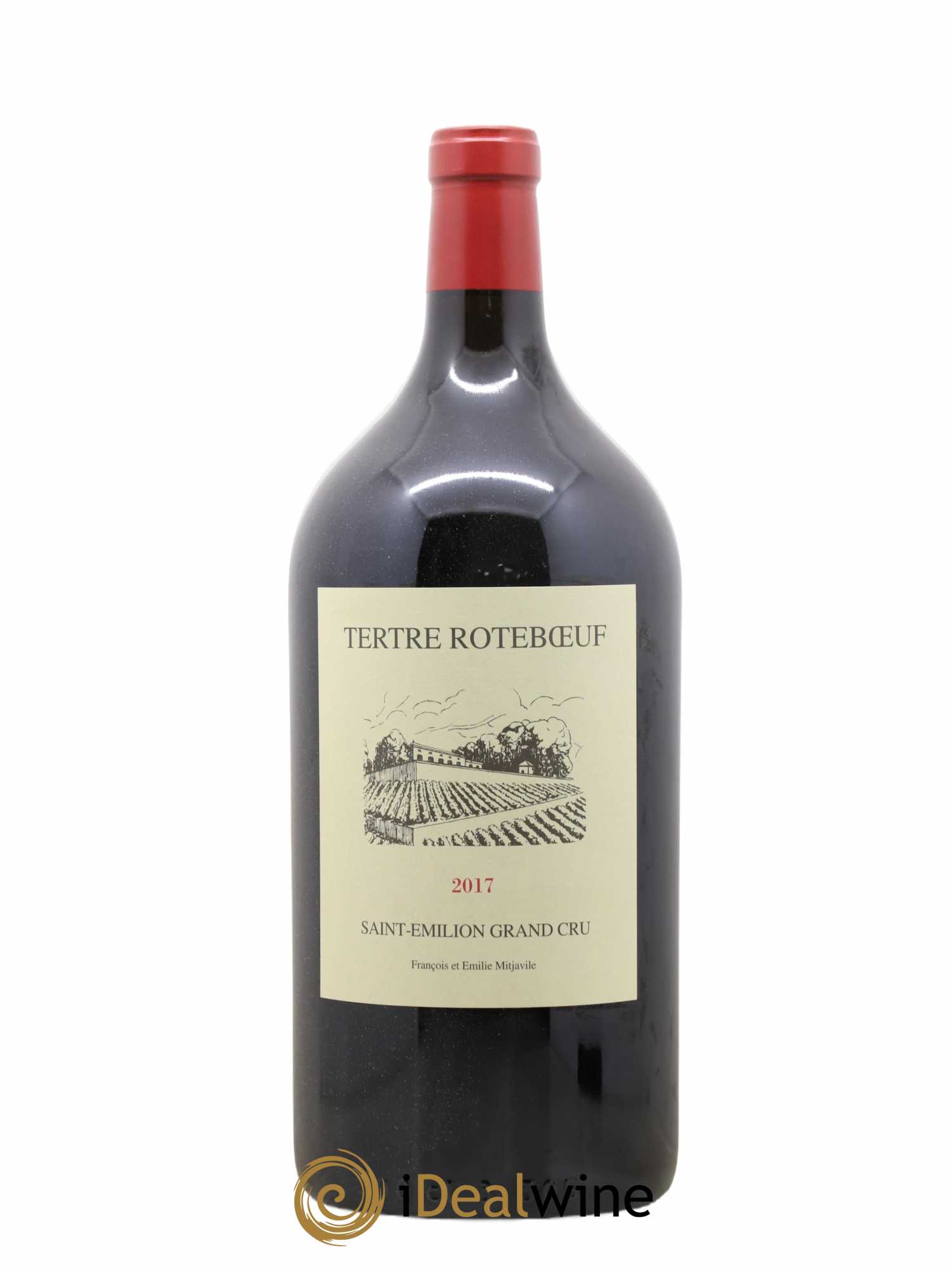 Château Tertre Roteboeuf 2017 - Posten von 1 Doppel-Magnum - 0
