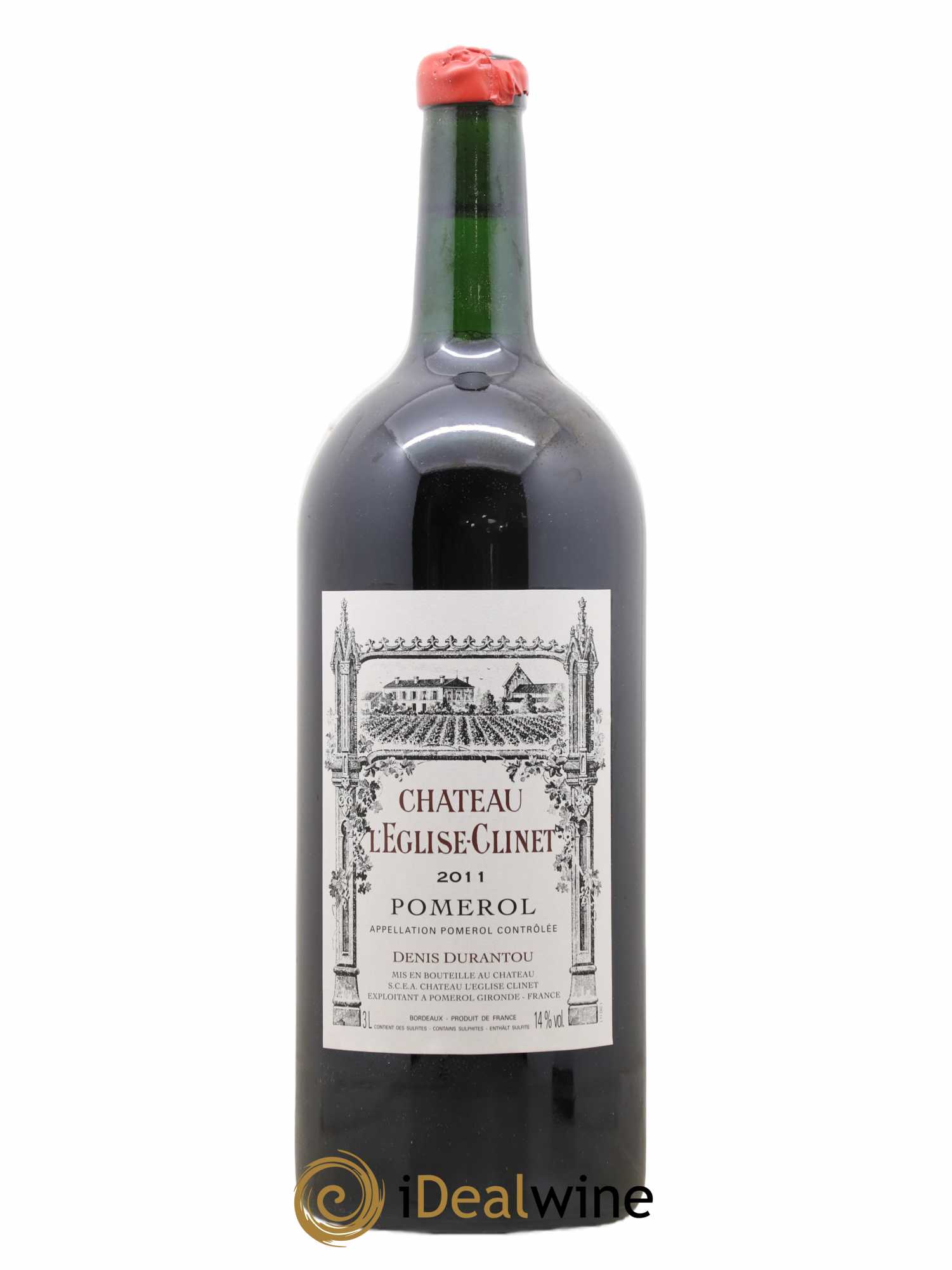 Château l' Église Clinet 2011 - Lot de 1 double magnum - 0