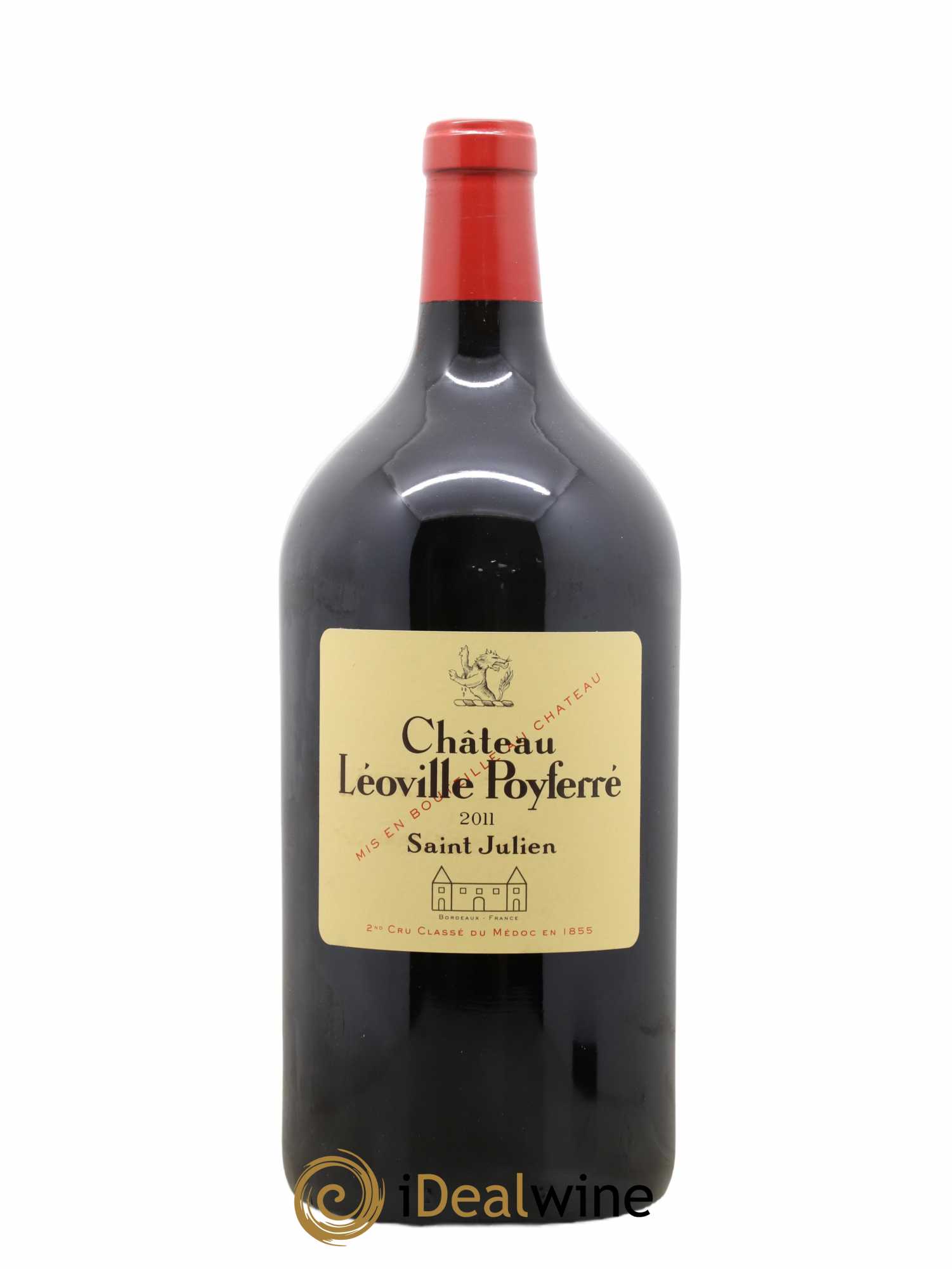 Château Léoville Poyferré 2ème Grand Cru Classé 2011 - Lot de 1 double magnum - 0