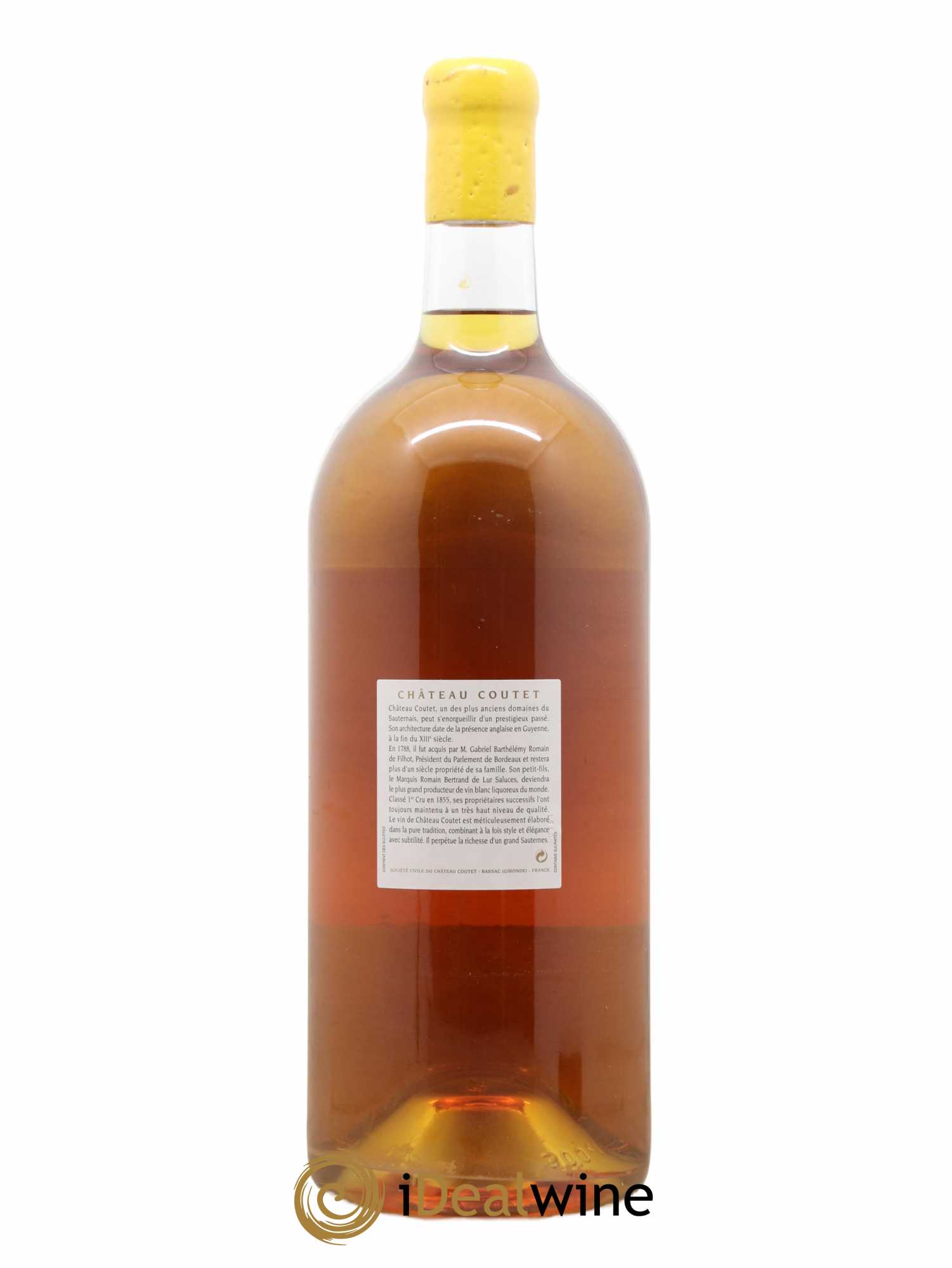 Château Coutet 1er Grand Cru Classé 2011 - Lotto di 1 jéroboam - 1